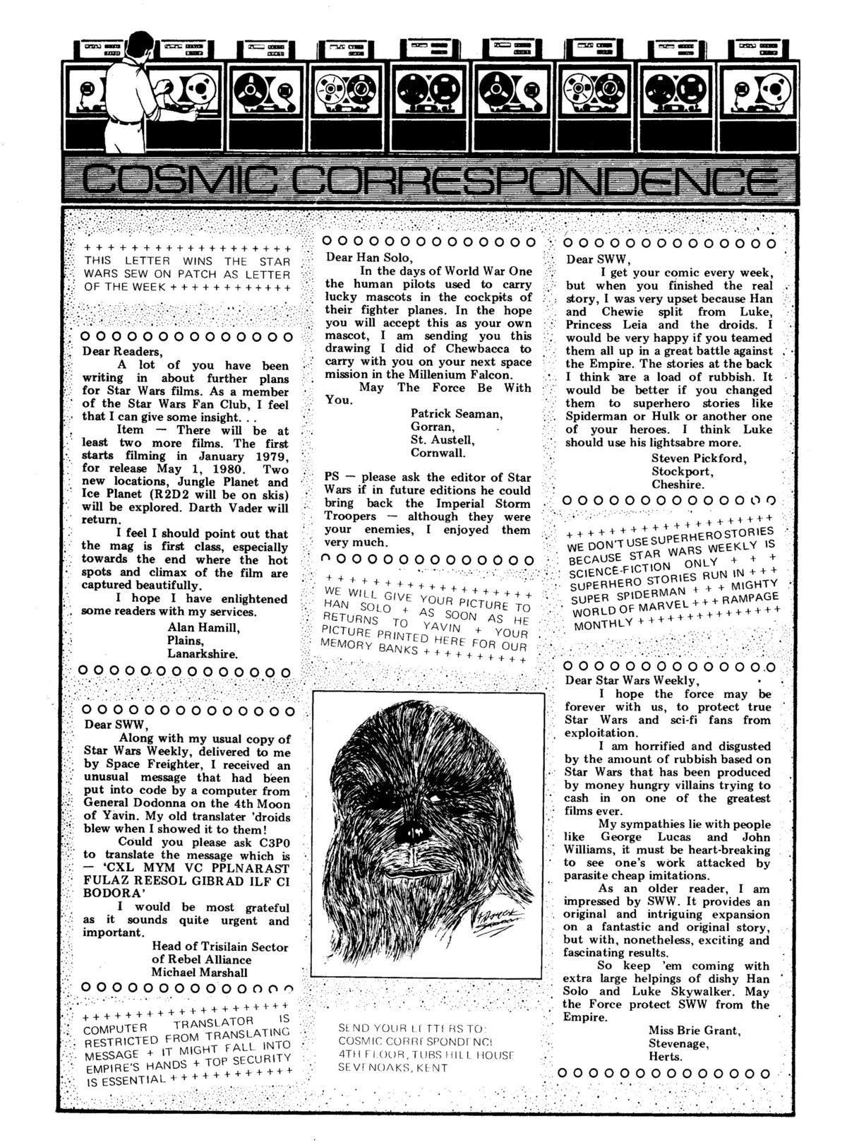 Read online Star Wars Weekly comic -  Issue #30 - 14