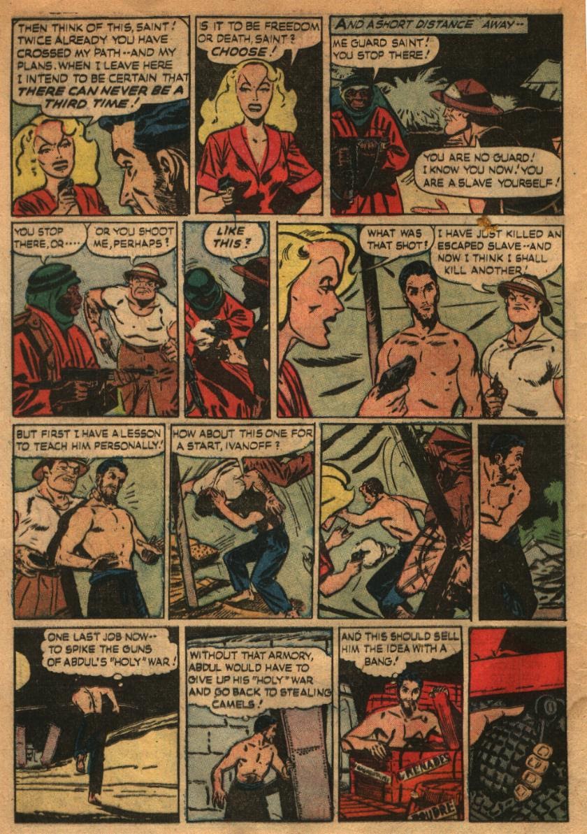 Read online The Saint (1947) comic -  Issue #10 - 16