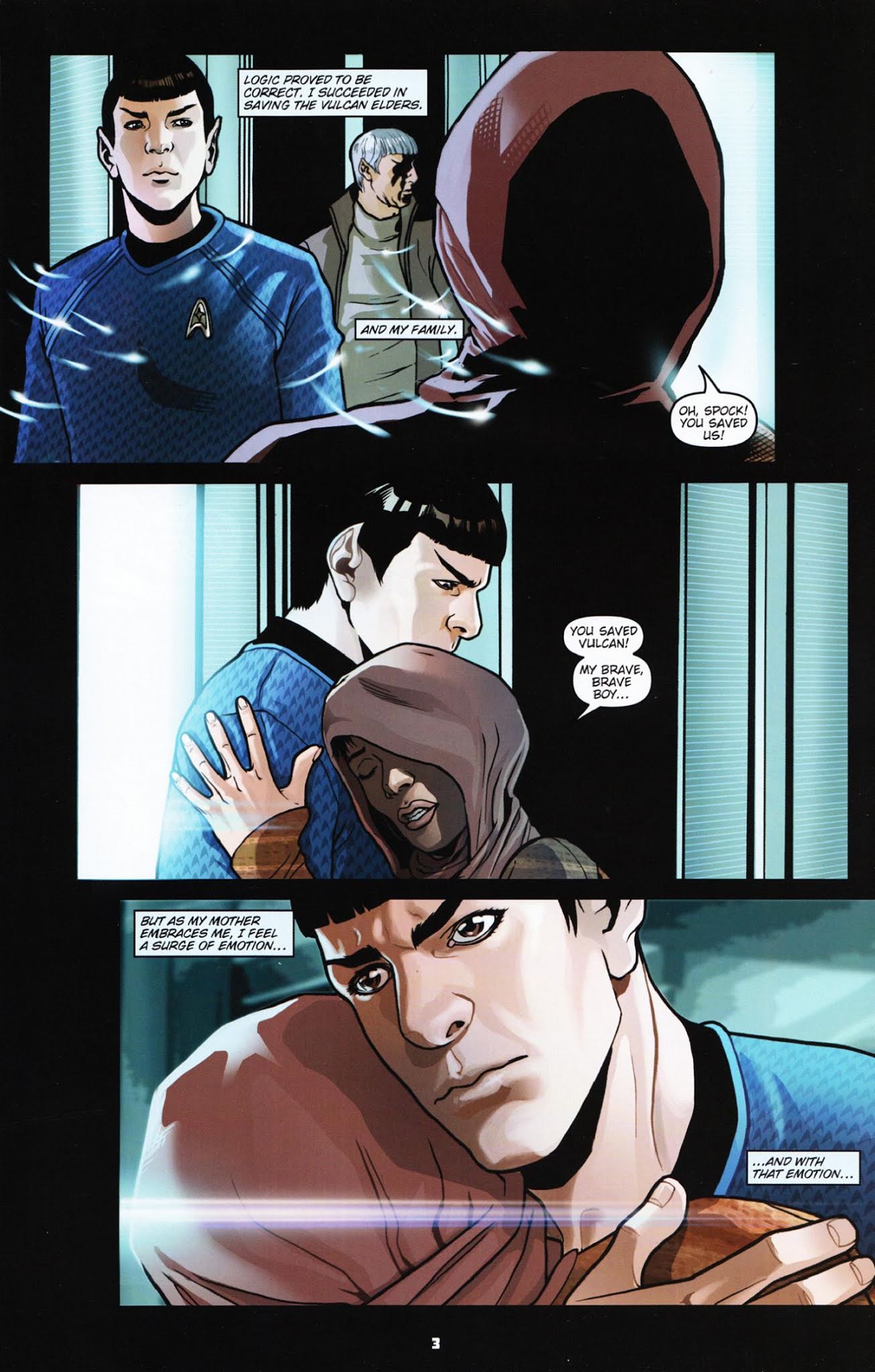 Read online Star Trek: Countdown To Darkness comic -  Issue #1 - 6