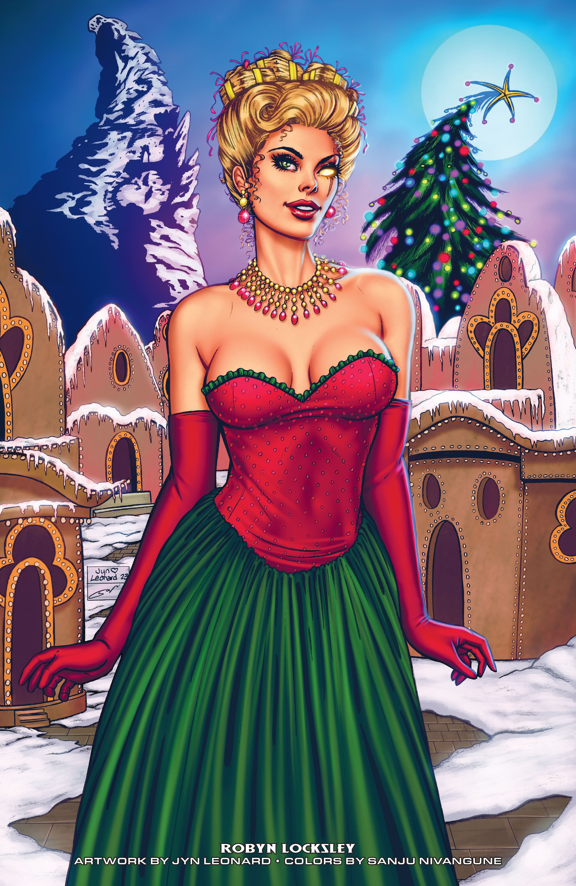 Read online Grimm Fairy Tales 2023 Holiday Pinup Special comic -  Issue # Full - 20