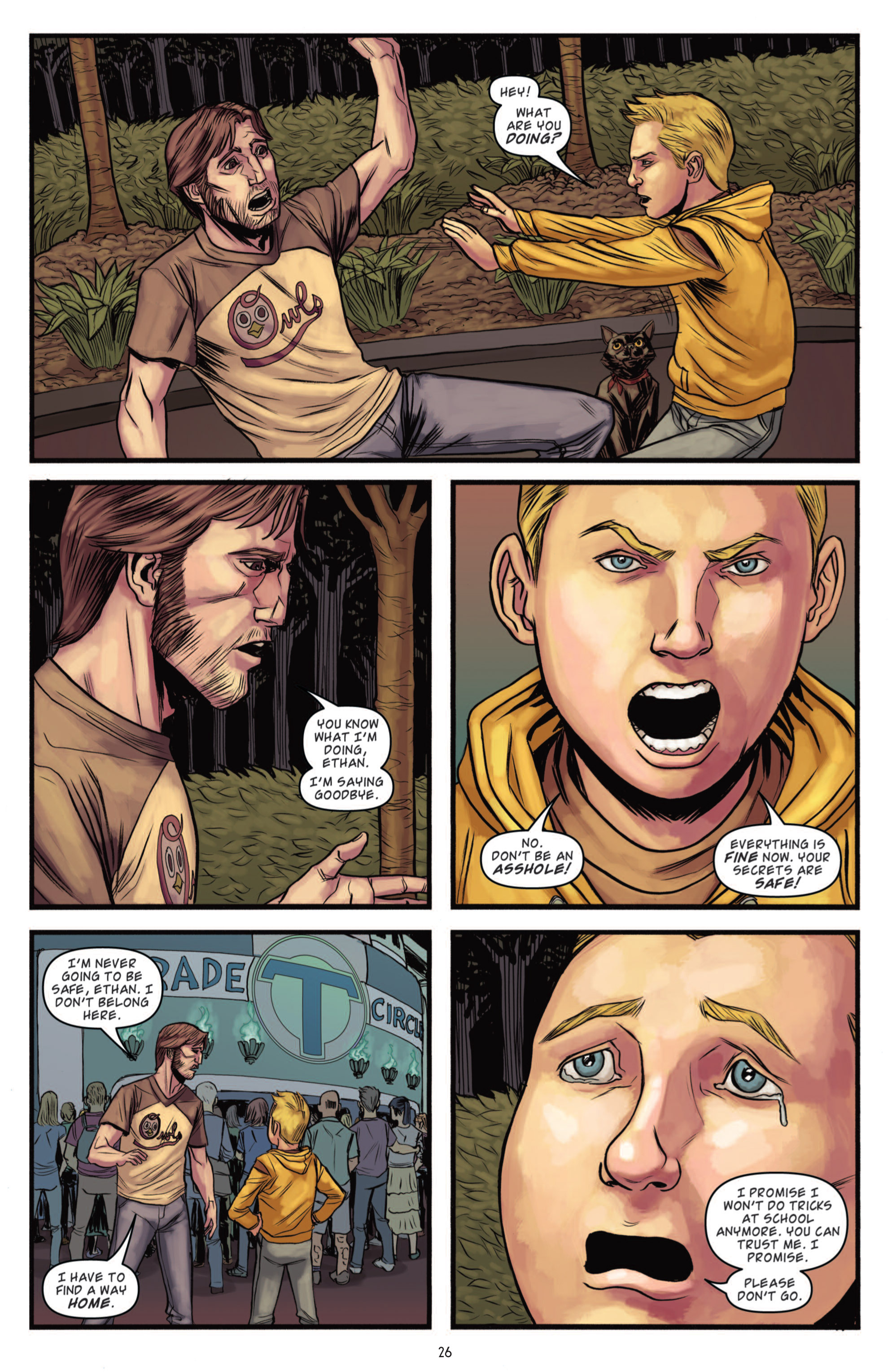 Read online Smoke And Mirrors comic -  Issue #5 - 28