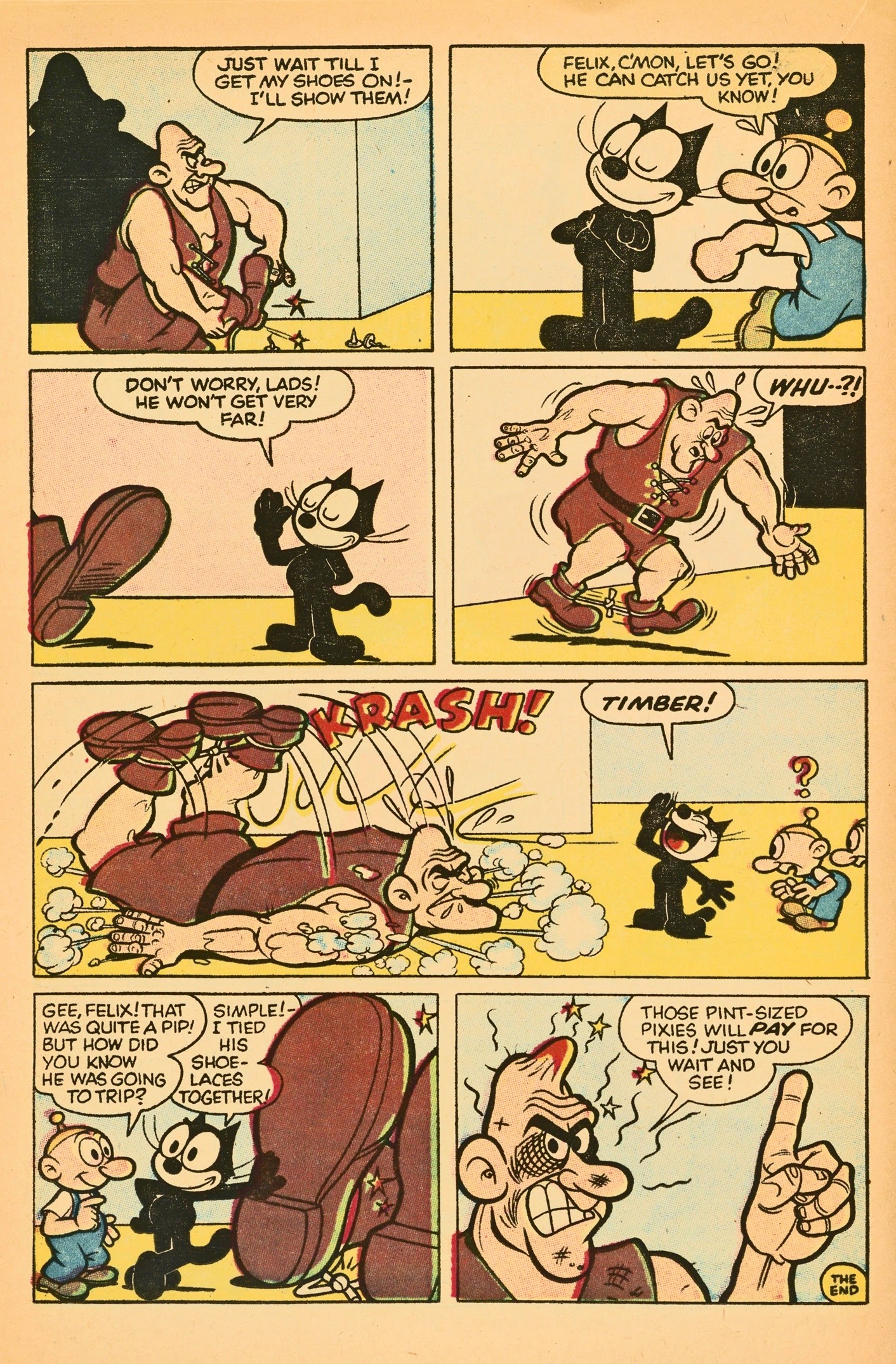 Read online Felix the Cat (1955) comic -  Issue #110 - 16