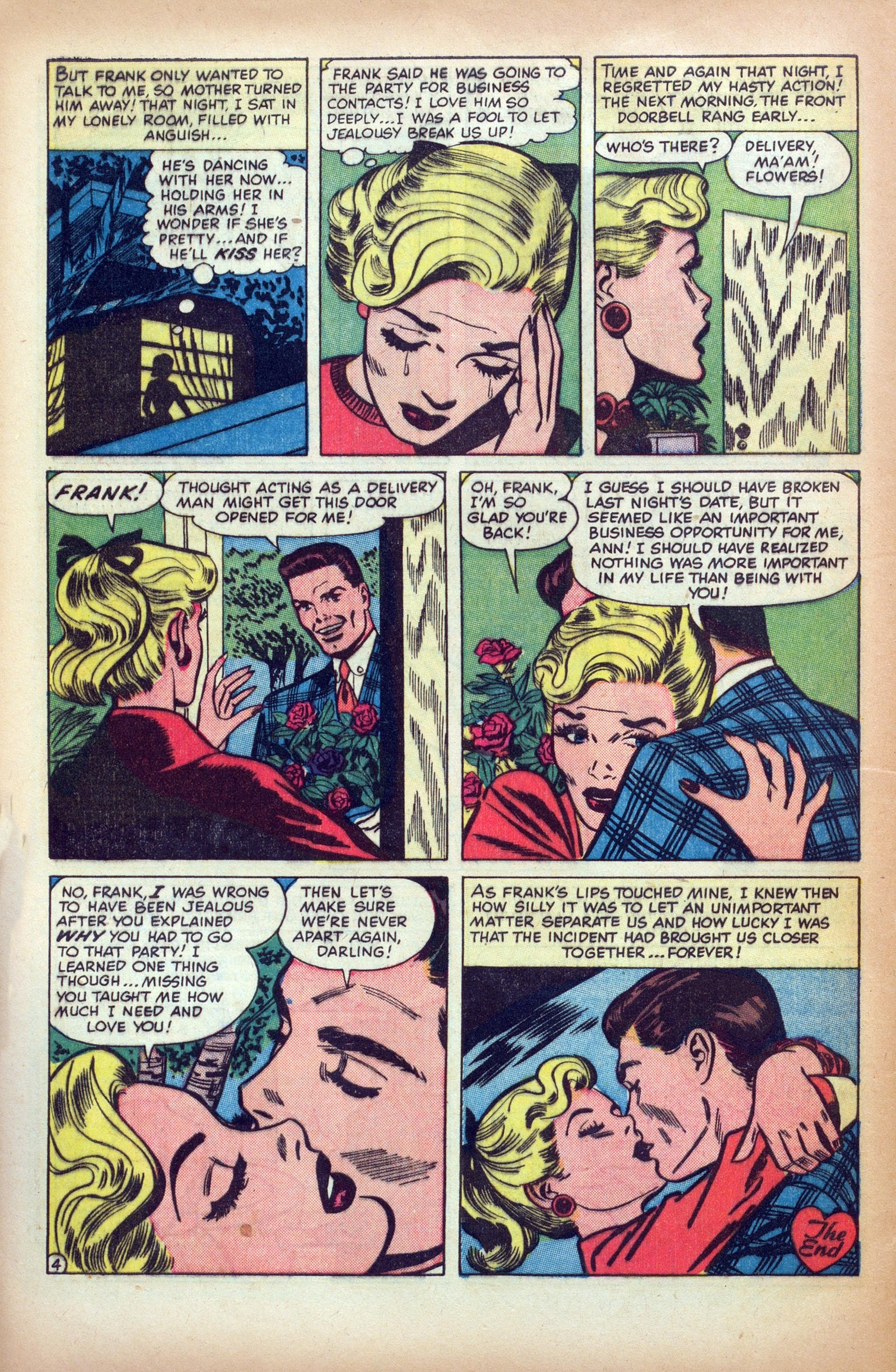 Read online Love Romances comic -  Issue #56 - 32