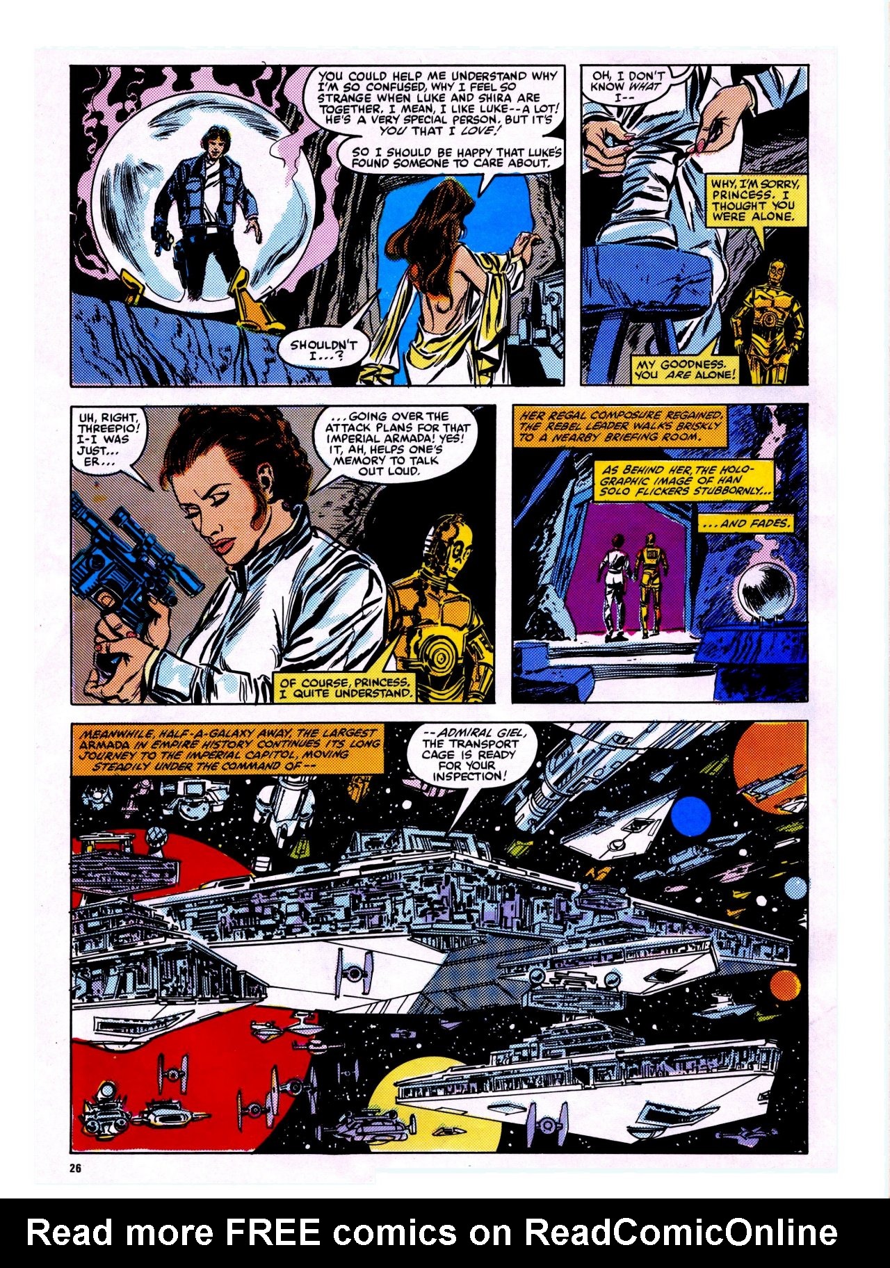 Read online Return of the Jedi comic -  Issue #112 - 24