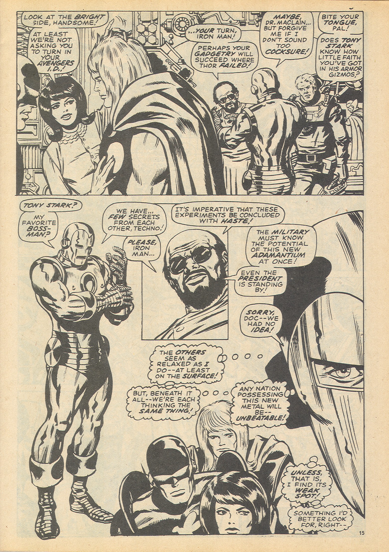 Read online The Avengers (1973) comic -  Issue #98 - 15