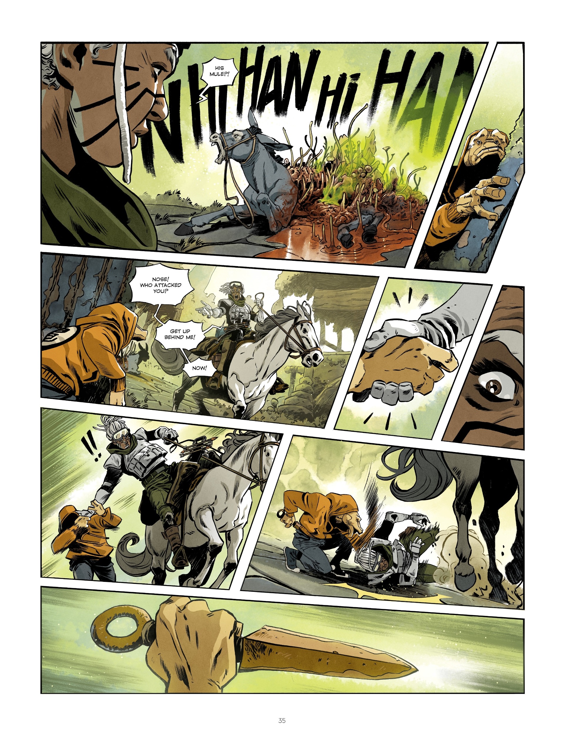 Read online The Transporter comic -  Issue #4 - 34