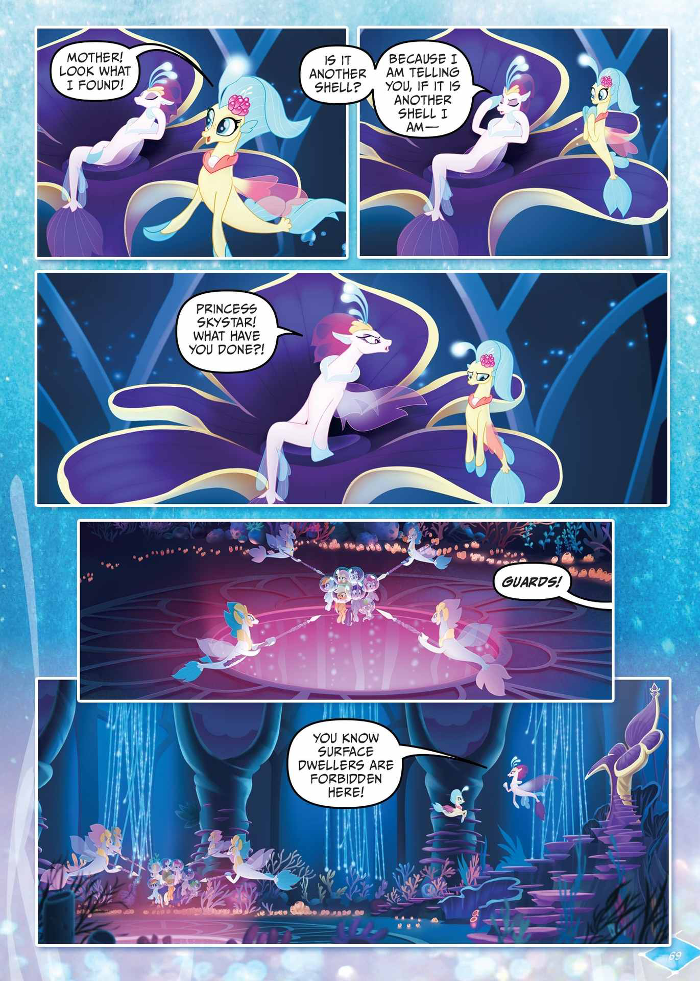Read online My Little Pony: The Movie Adaptation comic -  Issue # TPB - 70