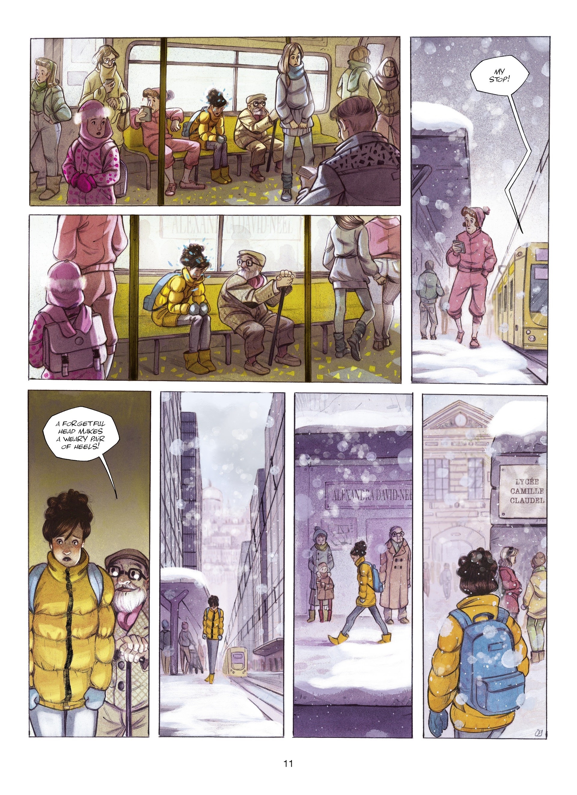 Read online Olive comic -  Issue #1 - 11