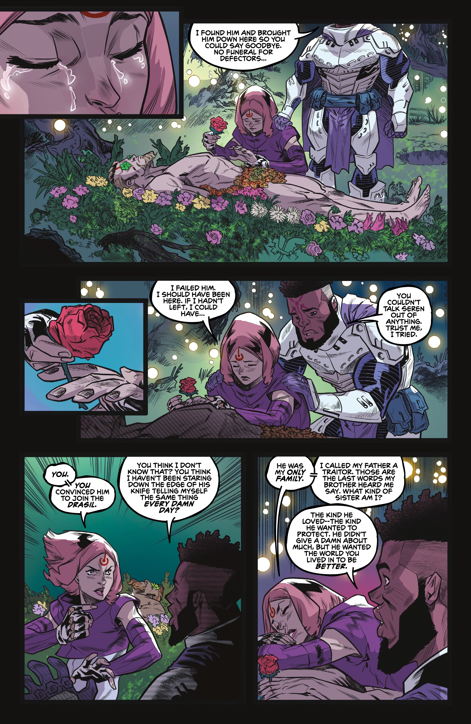 Read online No One's Rose comic -  Issue #5 - 15