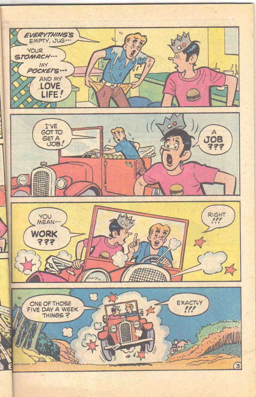Read online Archie Gets a Job comic -  Issue # Full - 5