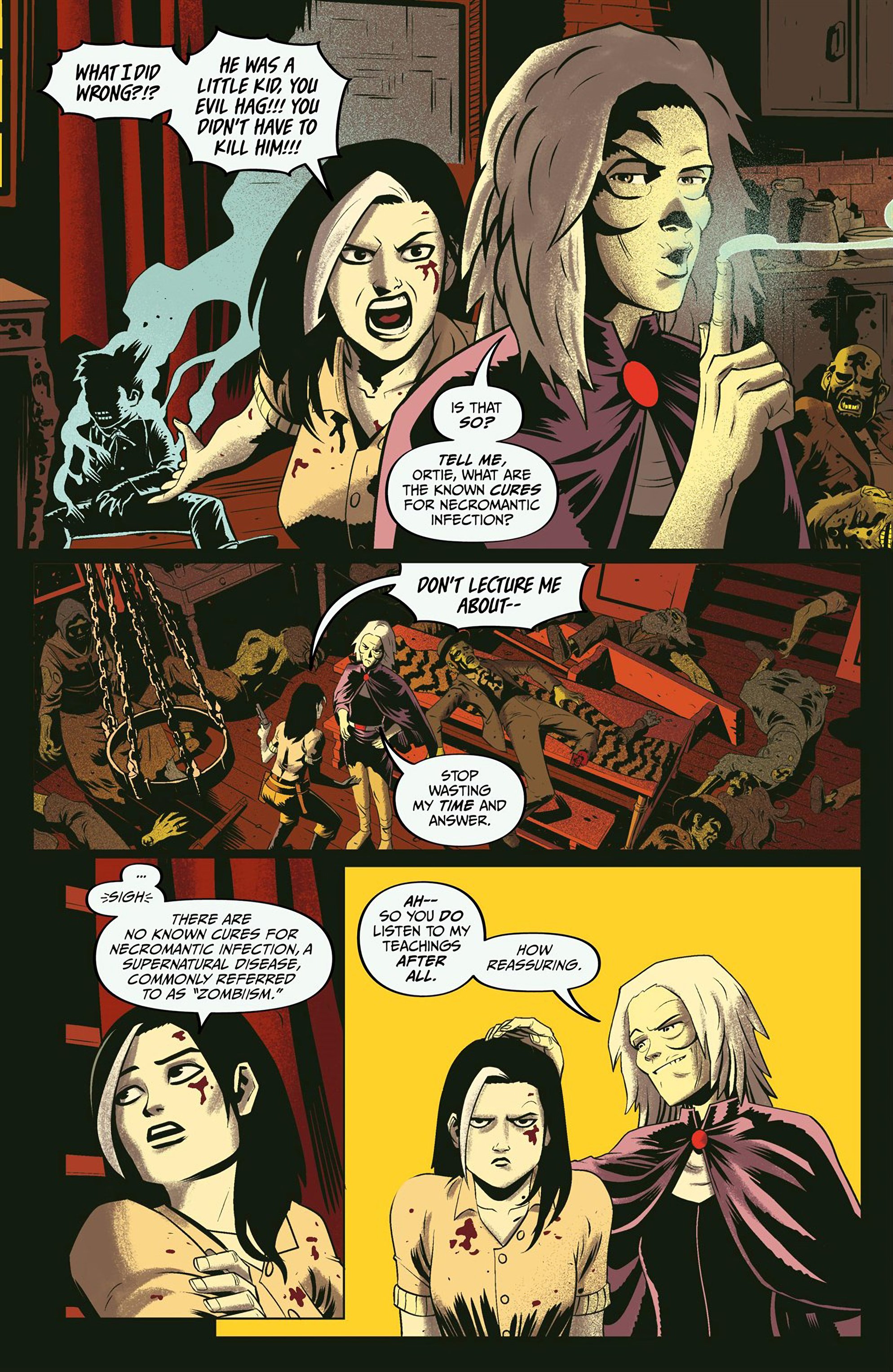 Read online Midnight Western Theatre: Witch Trial comic -  Issue #1 - 13