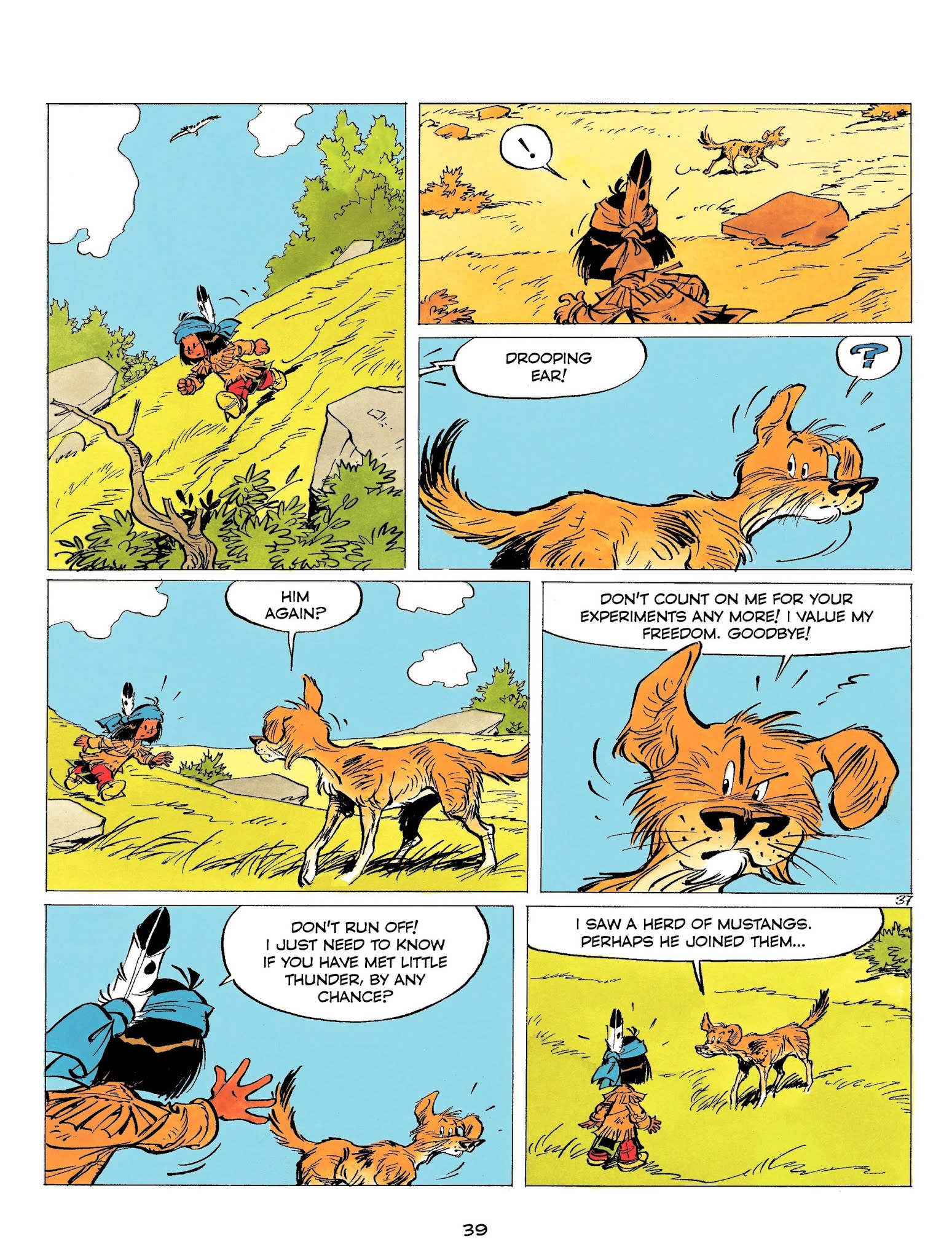 Read online Yakari comic -  Issue #15 - 40