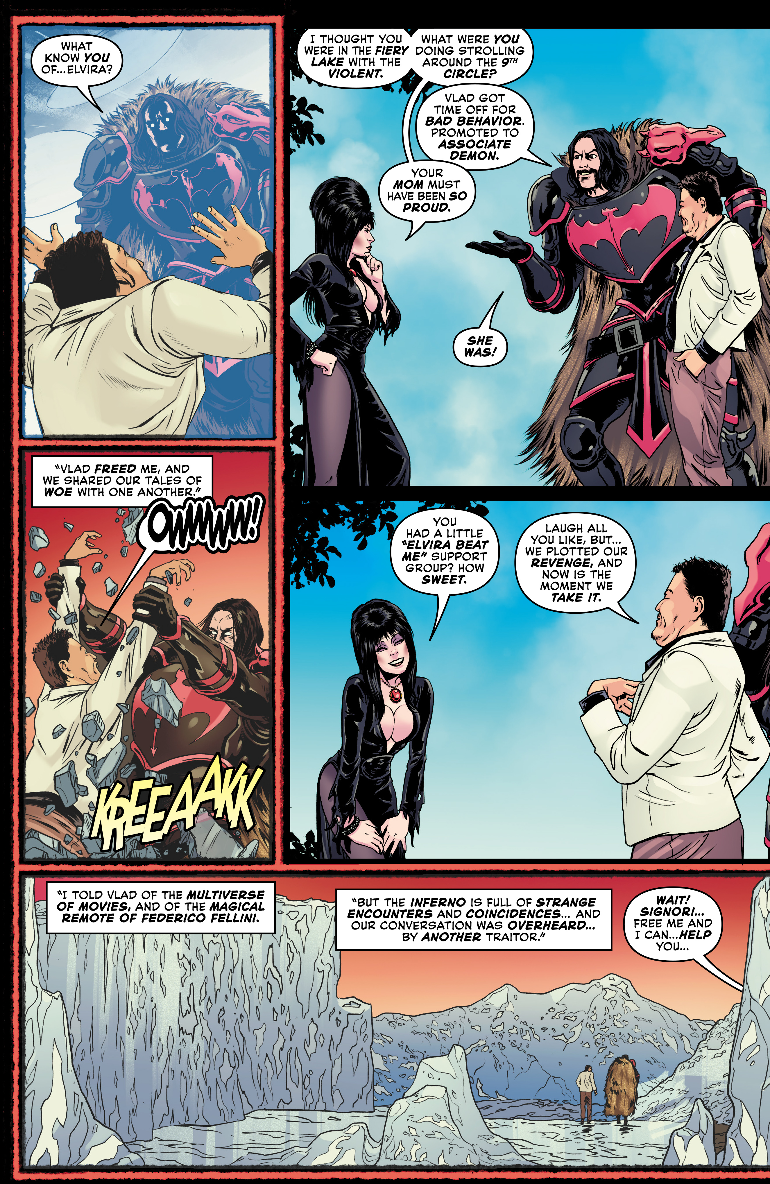 Read online Elvira in Monsterland comic -  Issue #5 - 9