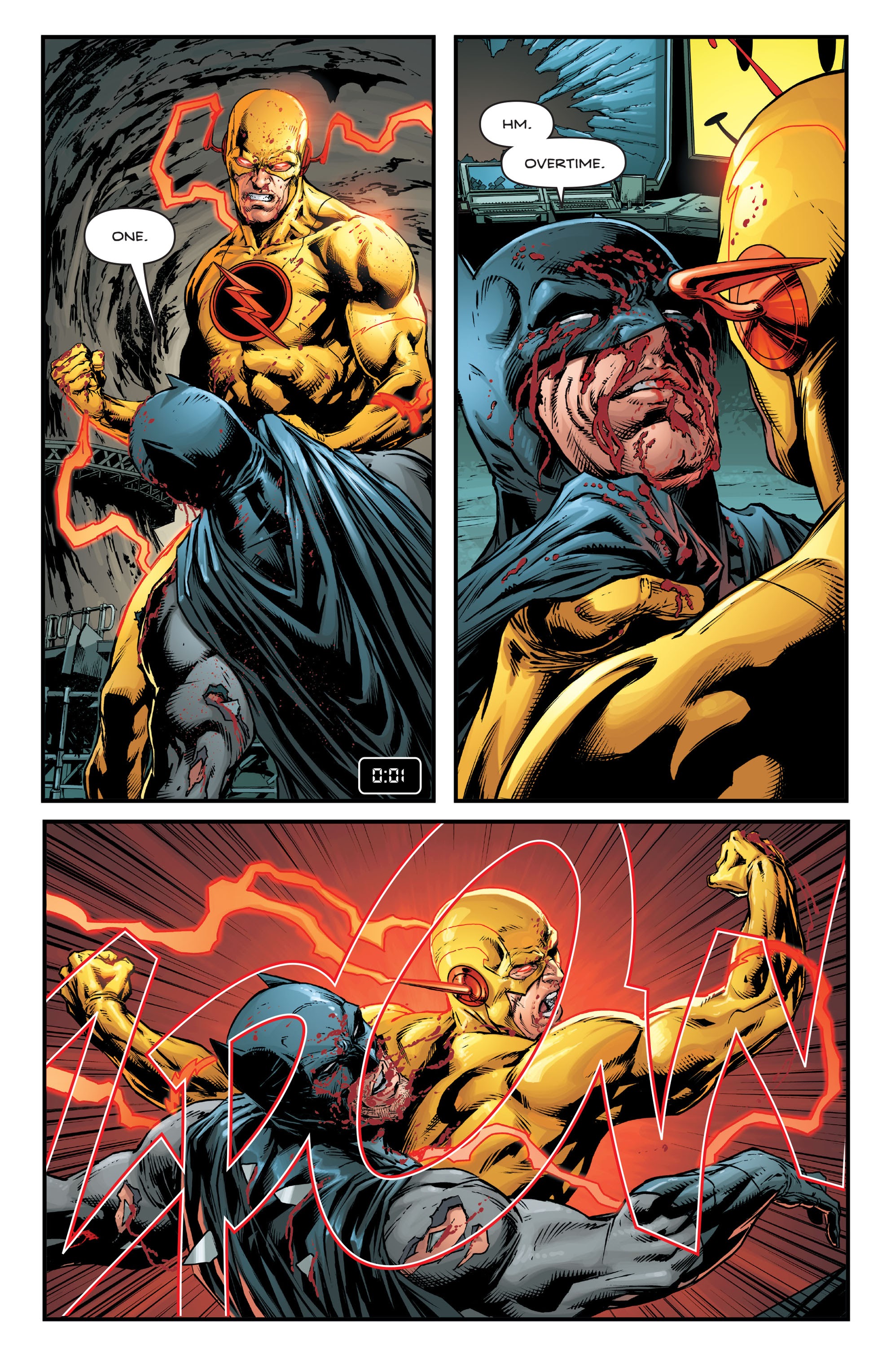 Read online Batman/Flash: The Button Deluxe Edition comic -  Issue # TPB - 22