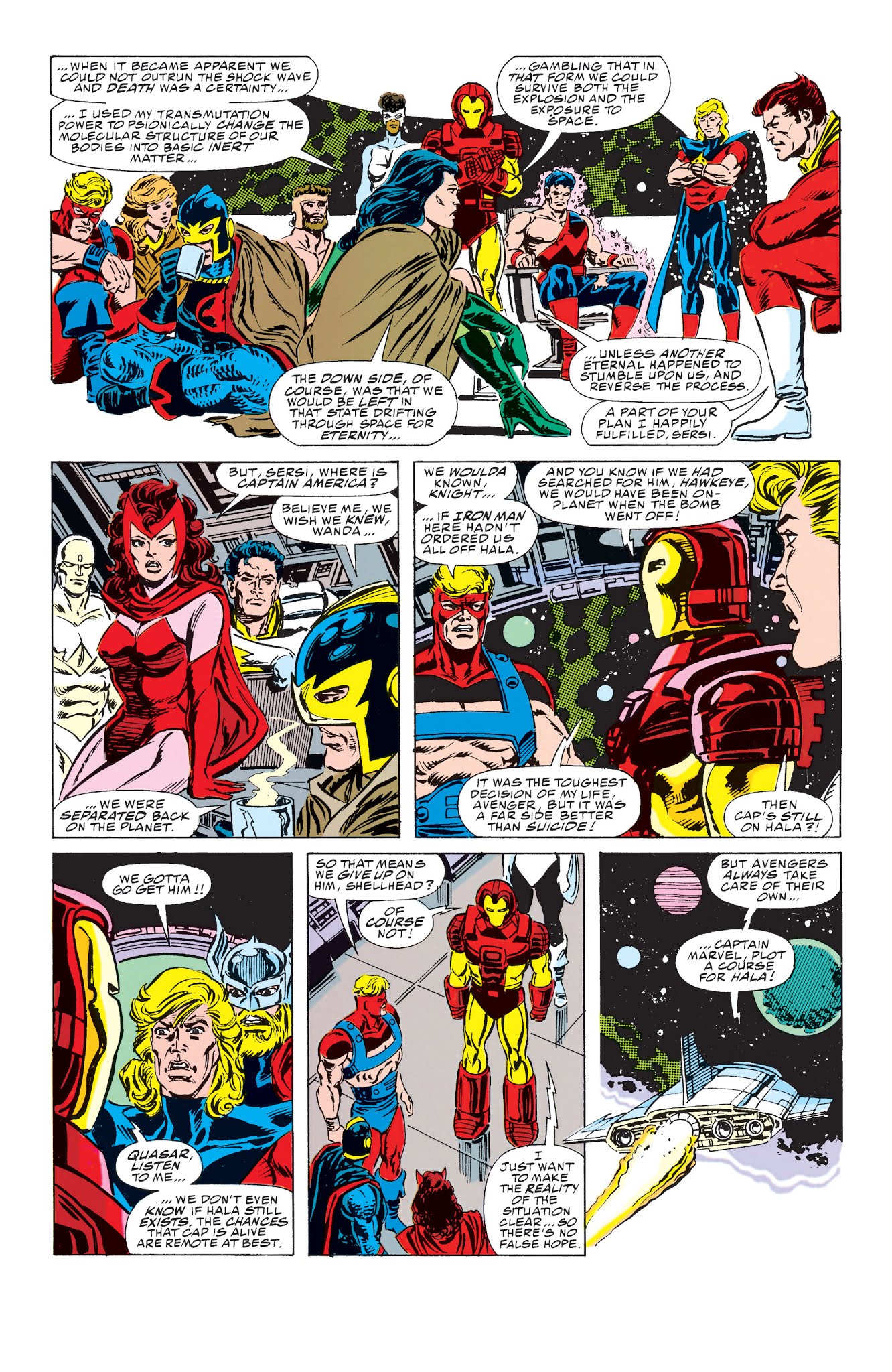 Read online Avengers: Galactic Storm comic -  Issue # TPB 2 (Part 2) - 44