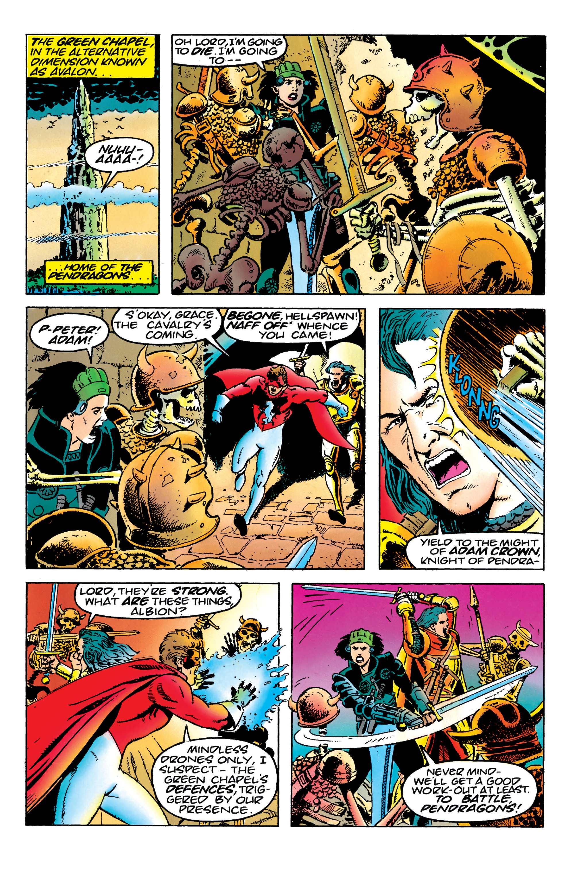 Read online Knights of Pendragon Omnibus comic -  Issue # TPB (Part 5) - 32