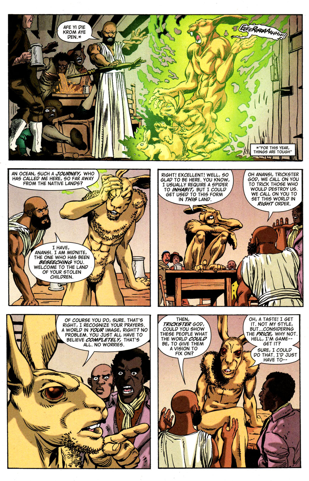 Read online John Constantine - Hellblazer Special: Papa Midnite comic -  Issue #3 - 17
