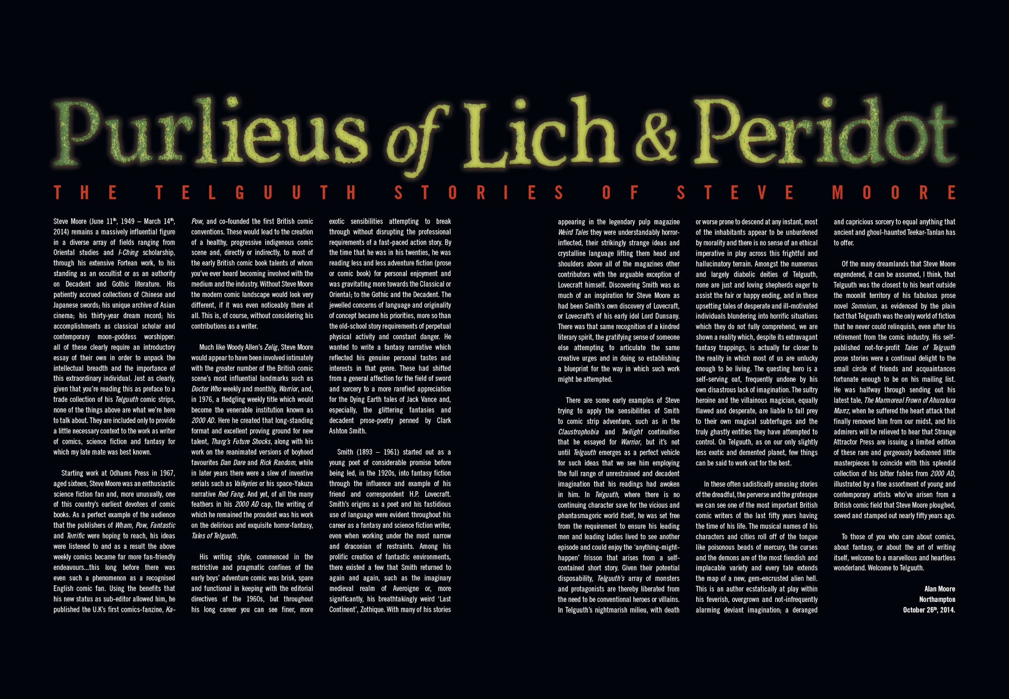 Read online Tales of Telguuth comic -  Issue # TPB - 4