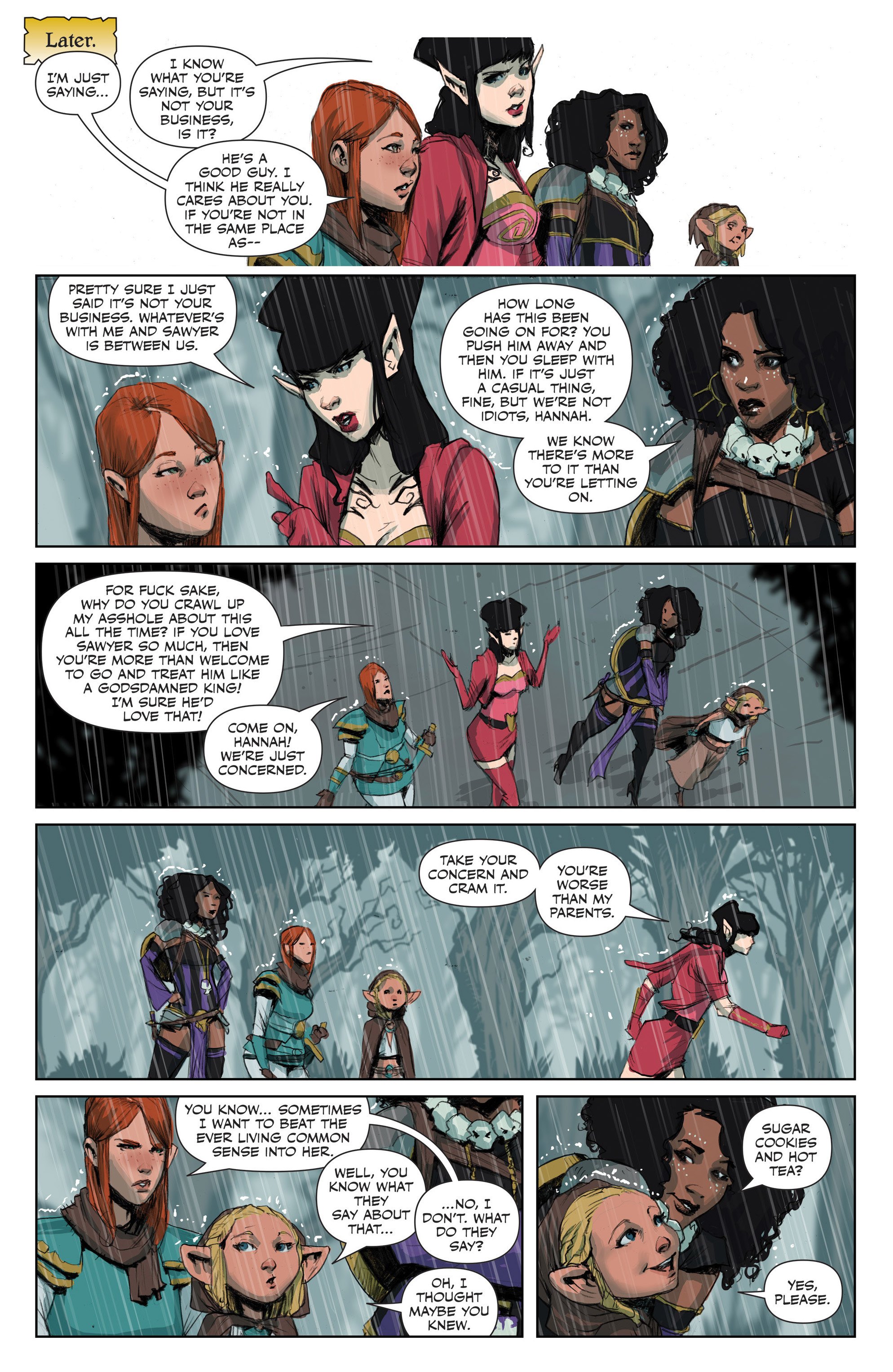 Read online Rat Queens (2013) comic -  Issue # _TPB 2 - Far Reaching Tentacles of N'rygoth - 26