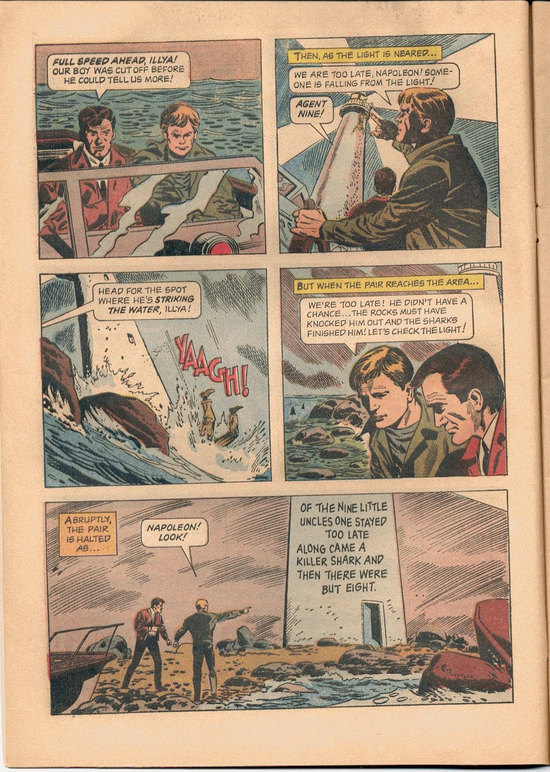 Read online The Man From U.N.C.L.E. comic -  Issue #5 - 8