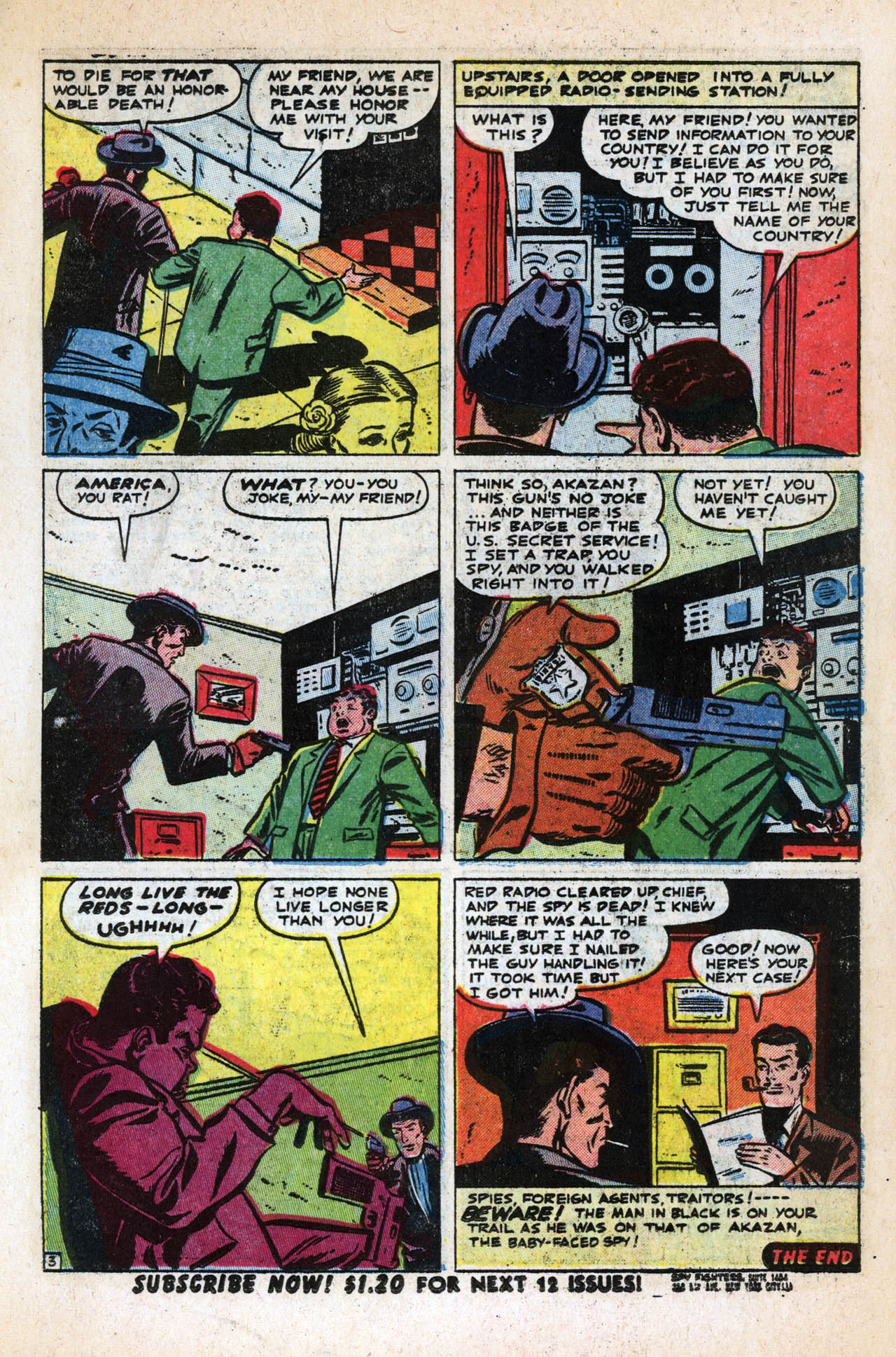 Read online Spy Fighters comic -  Issue #5 - 26