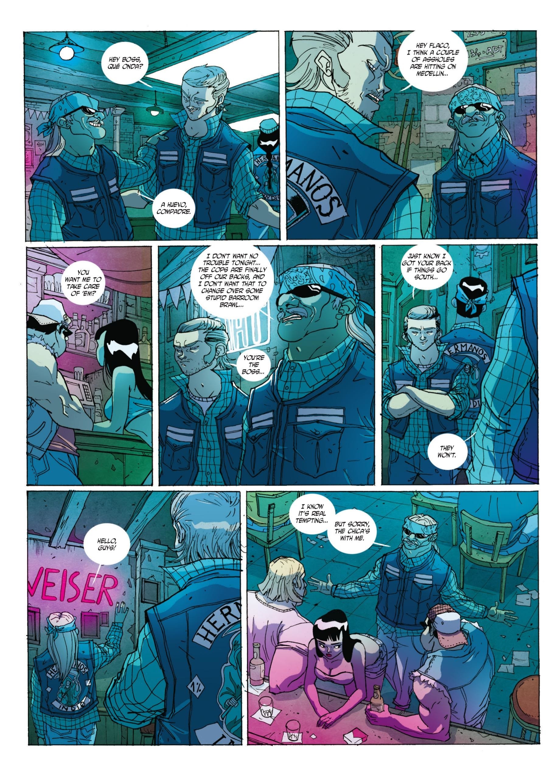 Read online Puta Madre comic -  Issue #3 - 23