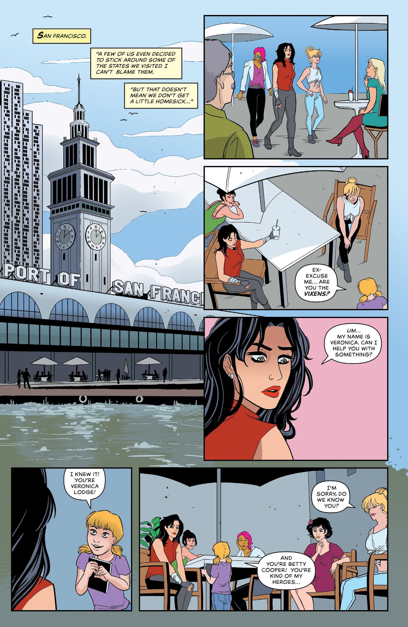 Read online Betty & Veronica: Vixens comic -  Issue # _TPB 2 - 104