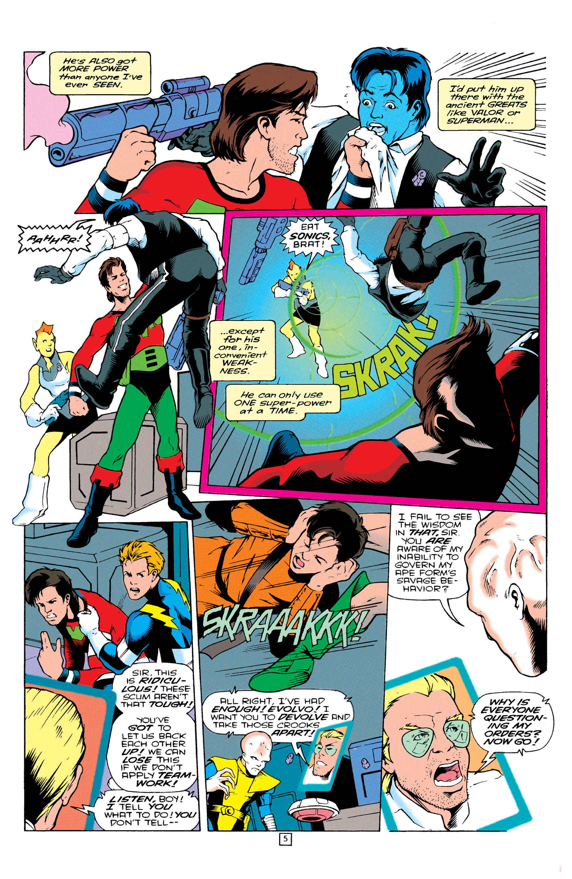 Read online Legionnaires comic -  Issue #21 - 6