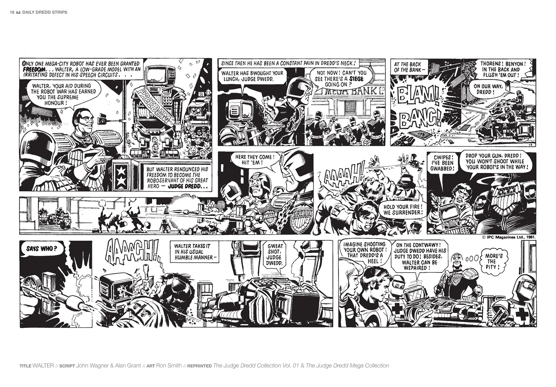 Read online Judge Dredd: The Daily Dredds comic -  Issue # TPB 1 - 21