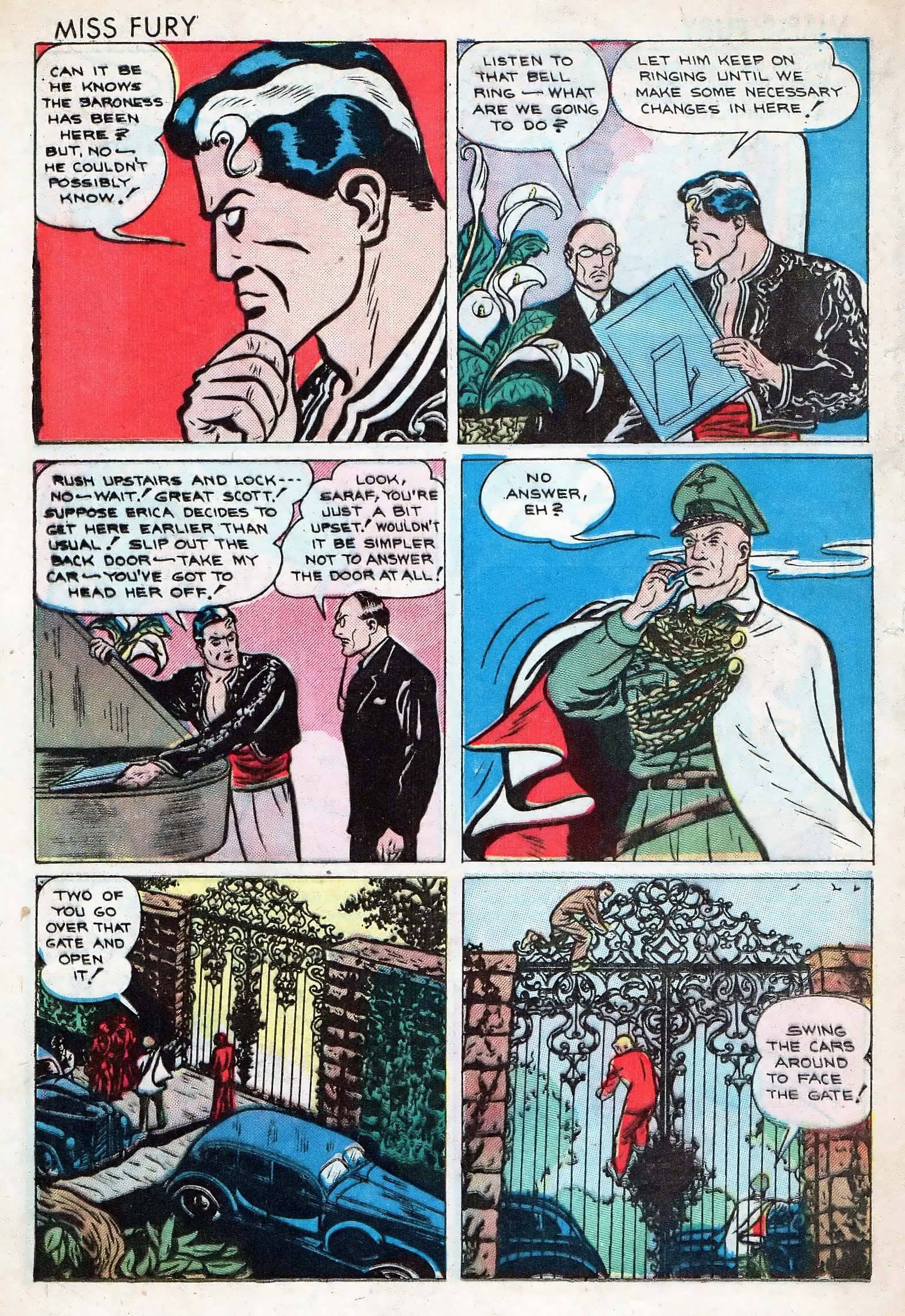 Read online Miss Fury Comics comic -  Issue #5 - 30