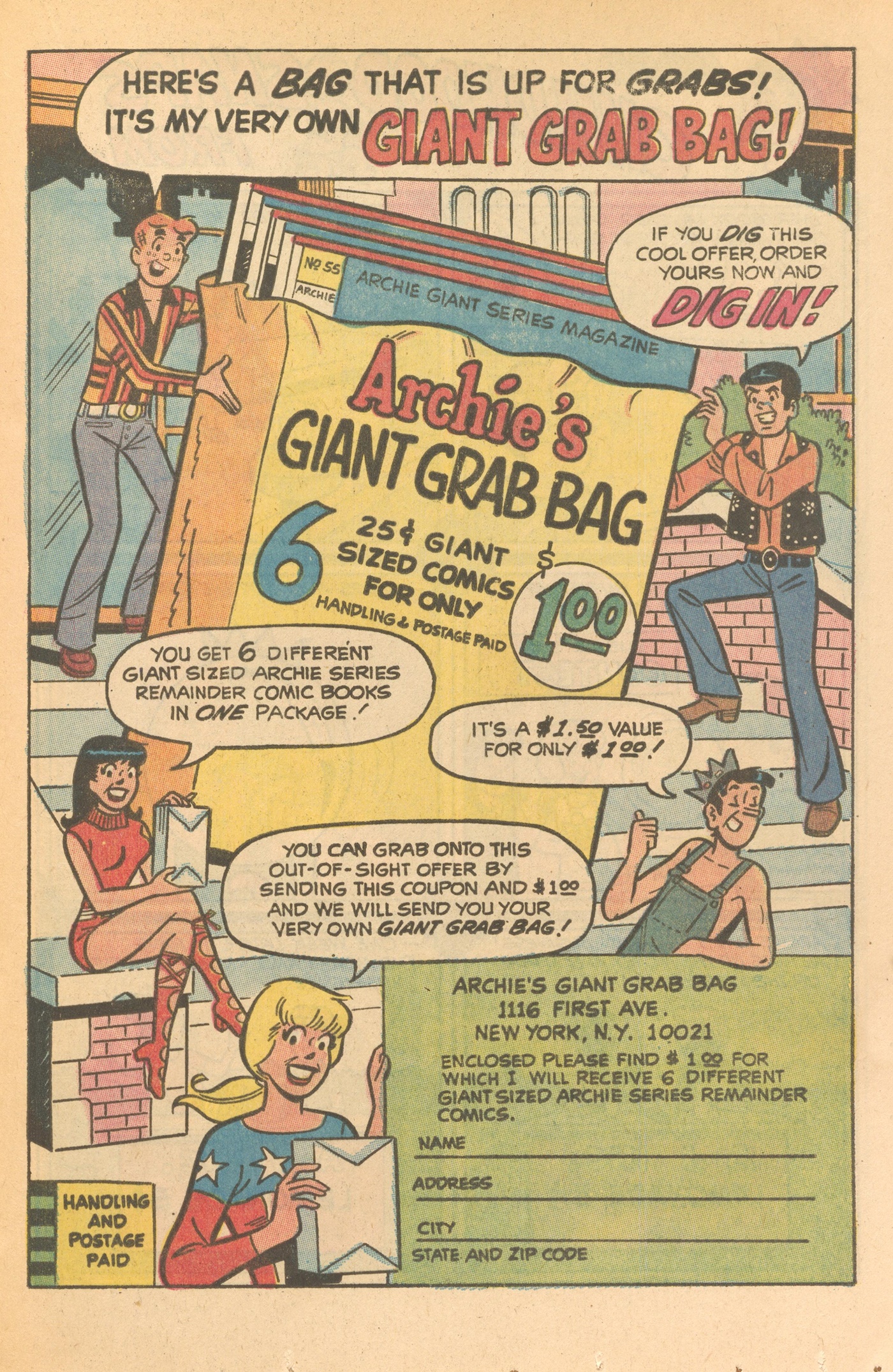 Read online Jughead's Jokes comic -  Issue #26 - 17