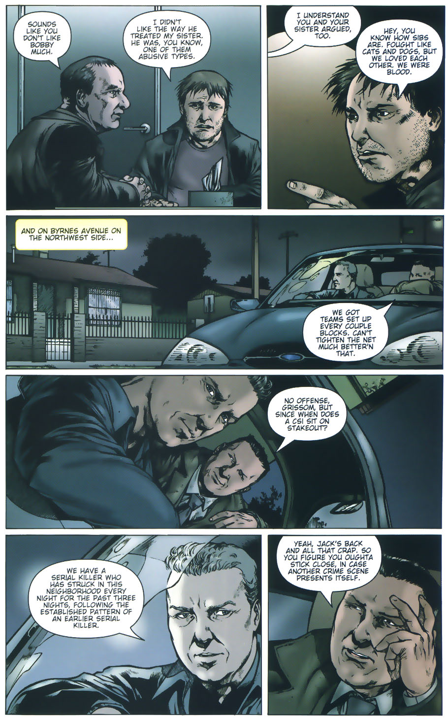 Read online CSI: Crime Scene Investigation comic -  Issue #3 - 23