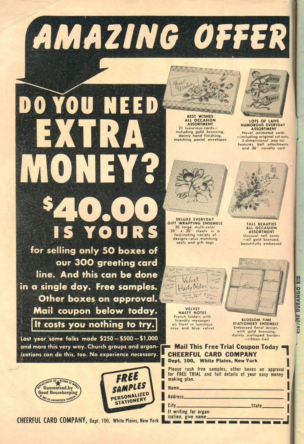 Read online Charles Starrett as The Durango Kid comic -  Issue #37 - 2