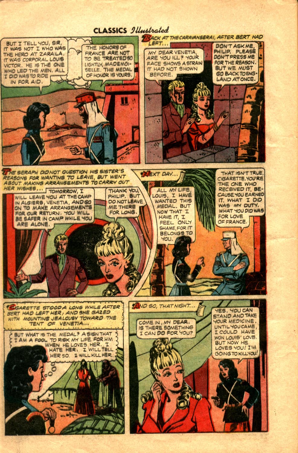 Read online Classics Illustrated comic -  Issue #86 - 40