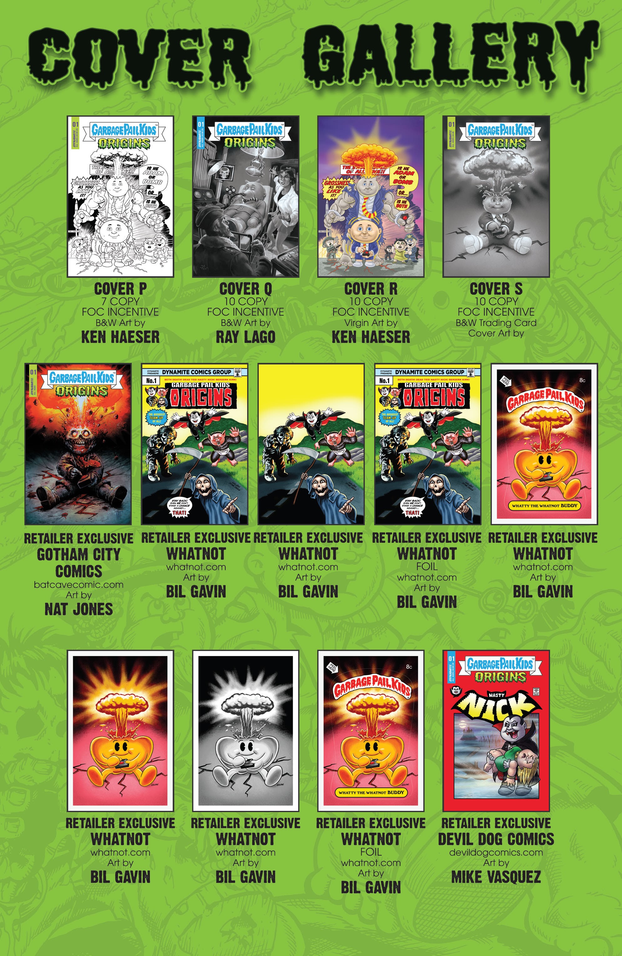 Read online Garbage Pail Kids: Origins comic -  Issue #1 - 30