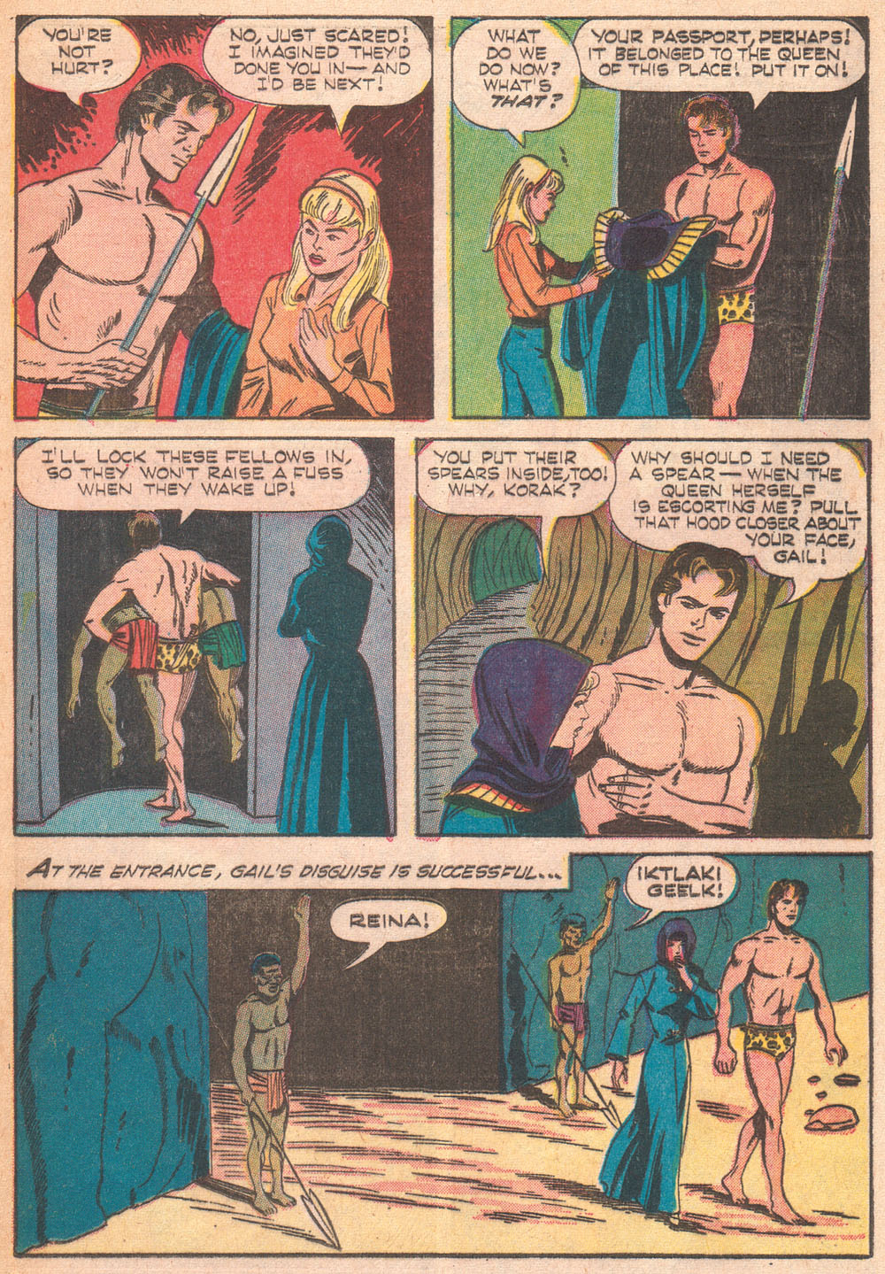 Read online Korak, Son of Tarzan (1964) comic -  Issue #19 - 24