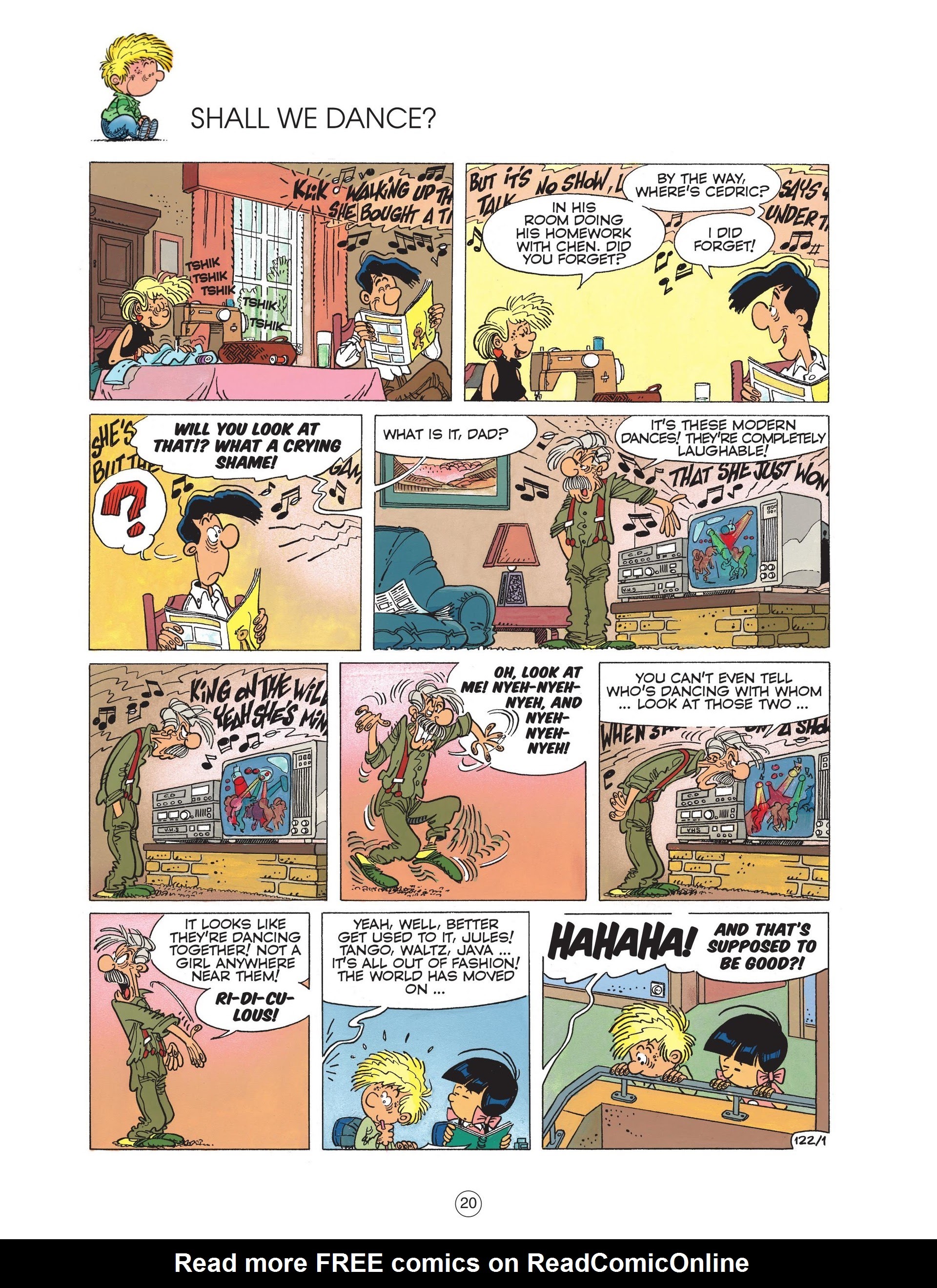 Read online Cedric comic -  Issue #7 - 22