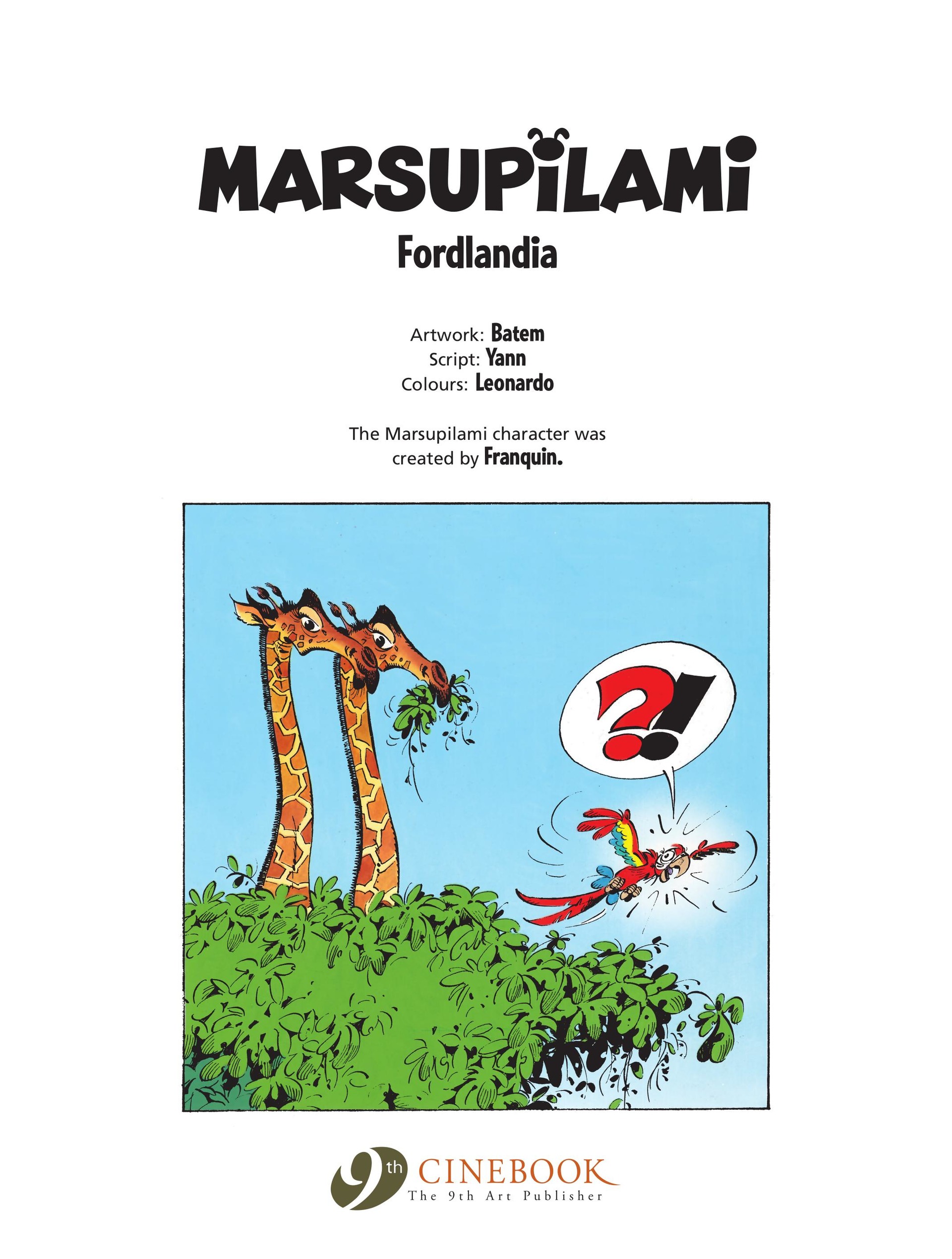 Read online Marsupilami comic -  Issue #6 - 3