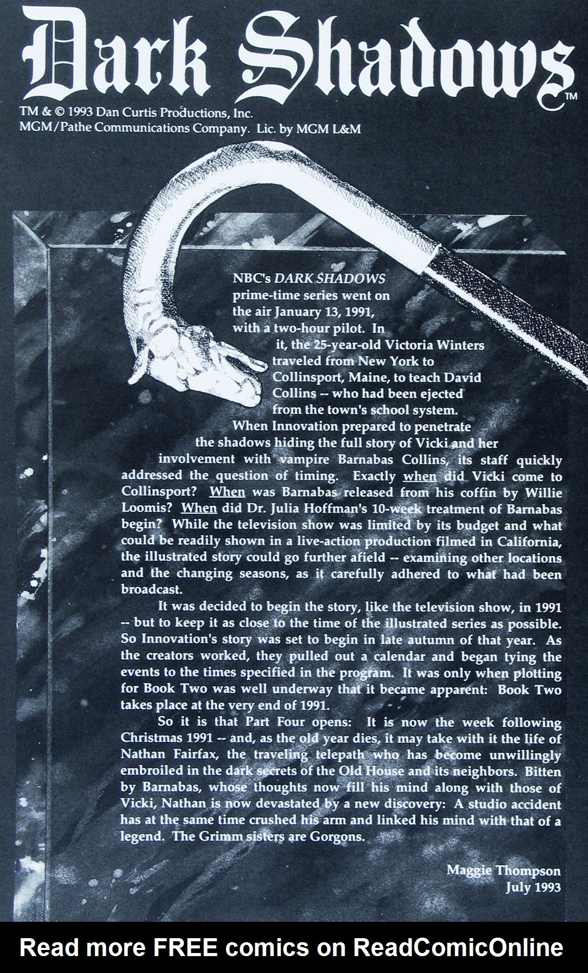 Read online Dark Shadows: Book Two comic -  Issue #4 - 2