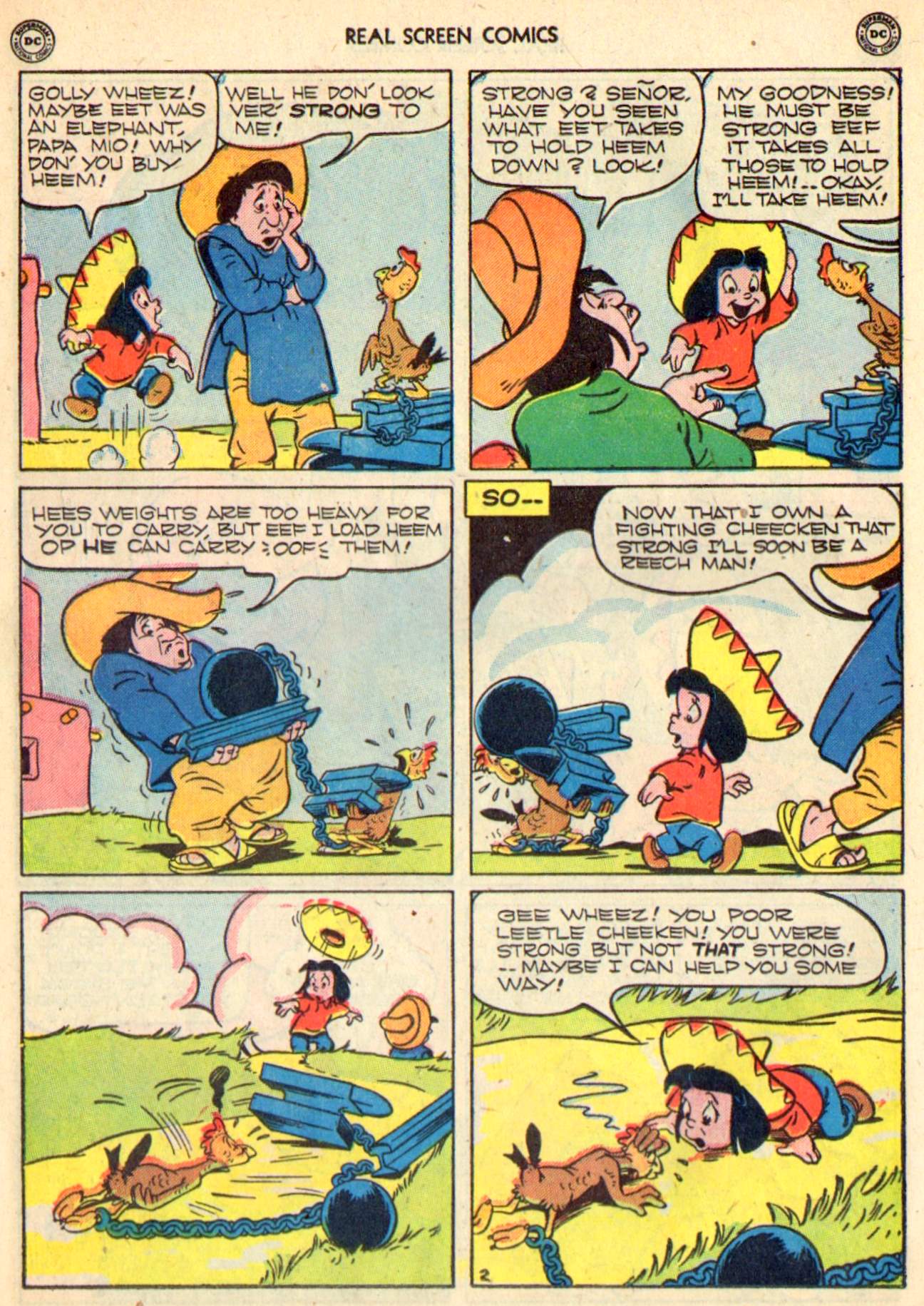 Read online Real Screen Comics comic -  Issue #38 - 38