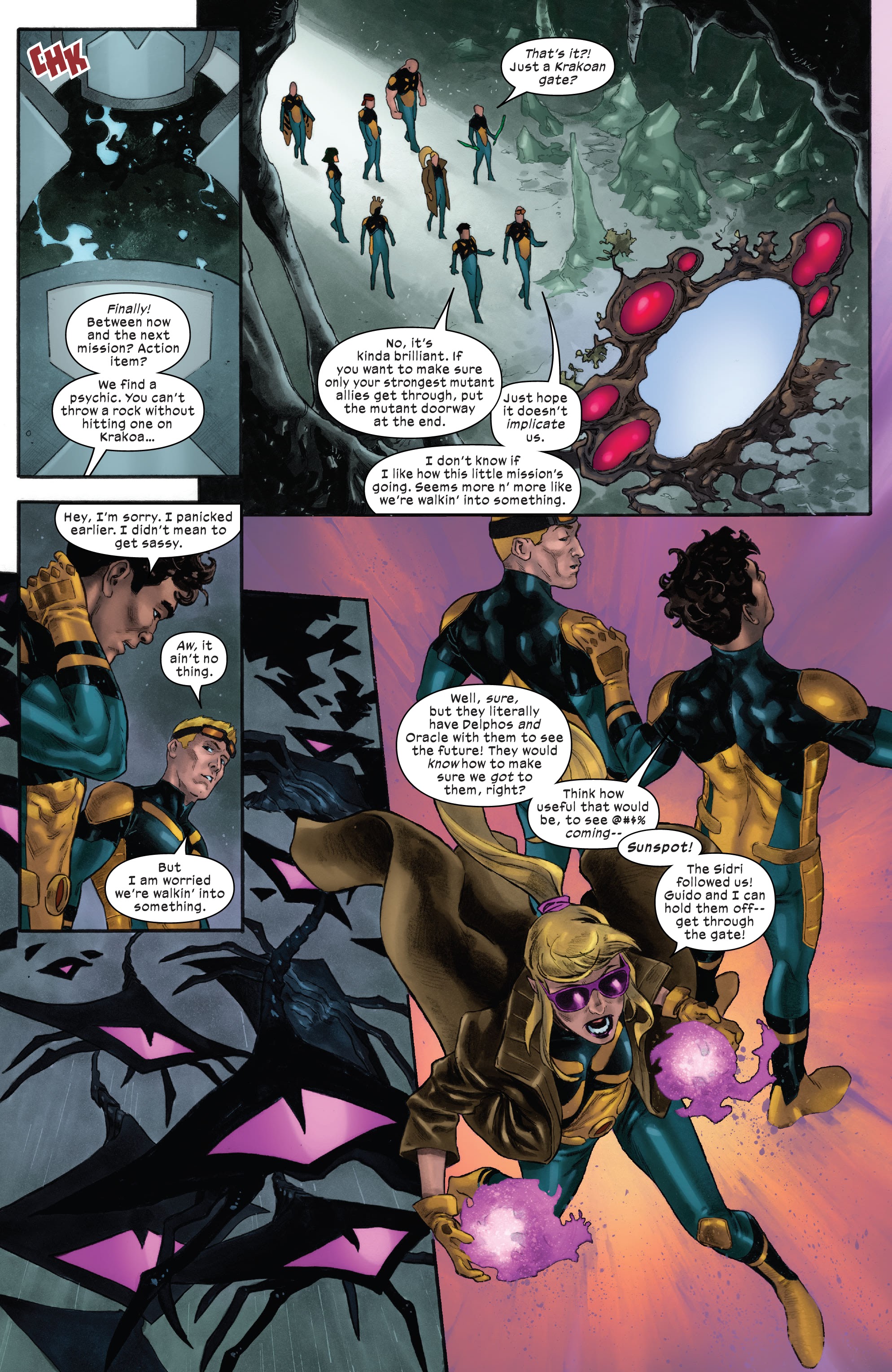 Read online The Secret X-Men comic -  Issue #1 - 23