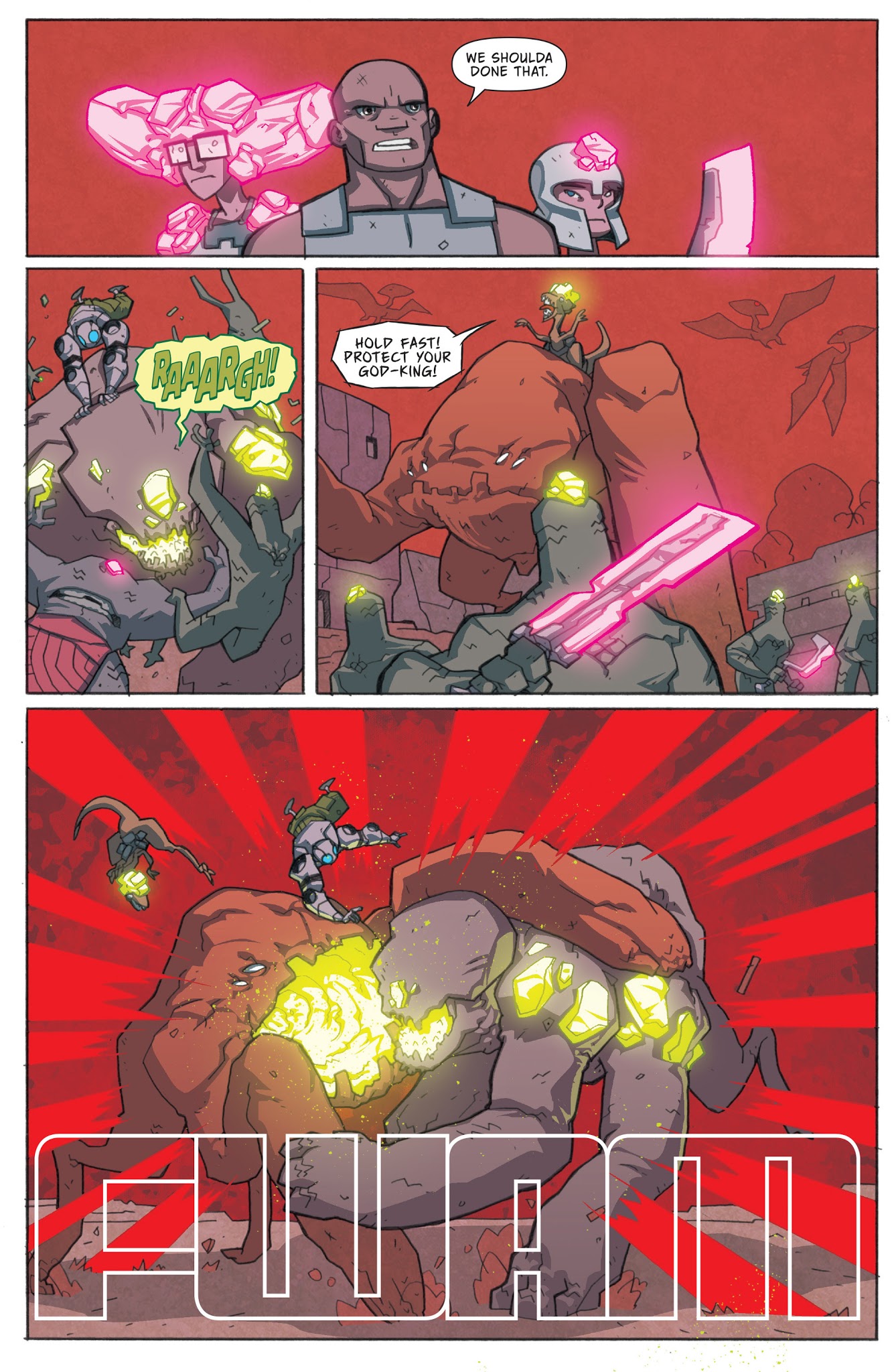 Read online Atomic Robo and the Savage Sword of Dr. Dinosaur comic -  Issue #4 - 18