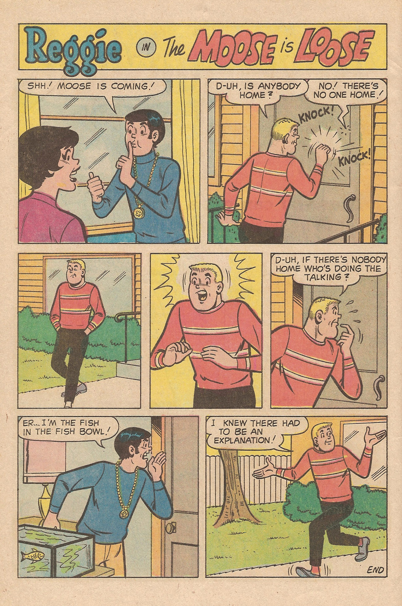 Read online Reggie's Wise Guy Jokes comic -  Issue #28 - 8