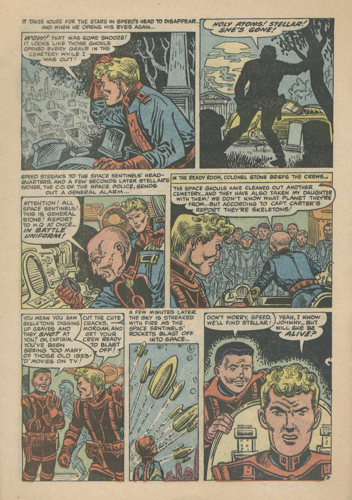 Read online Speed Carter, Spaceman comic -  Issue #3 - 5
