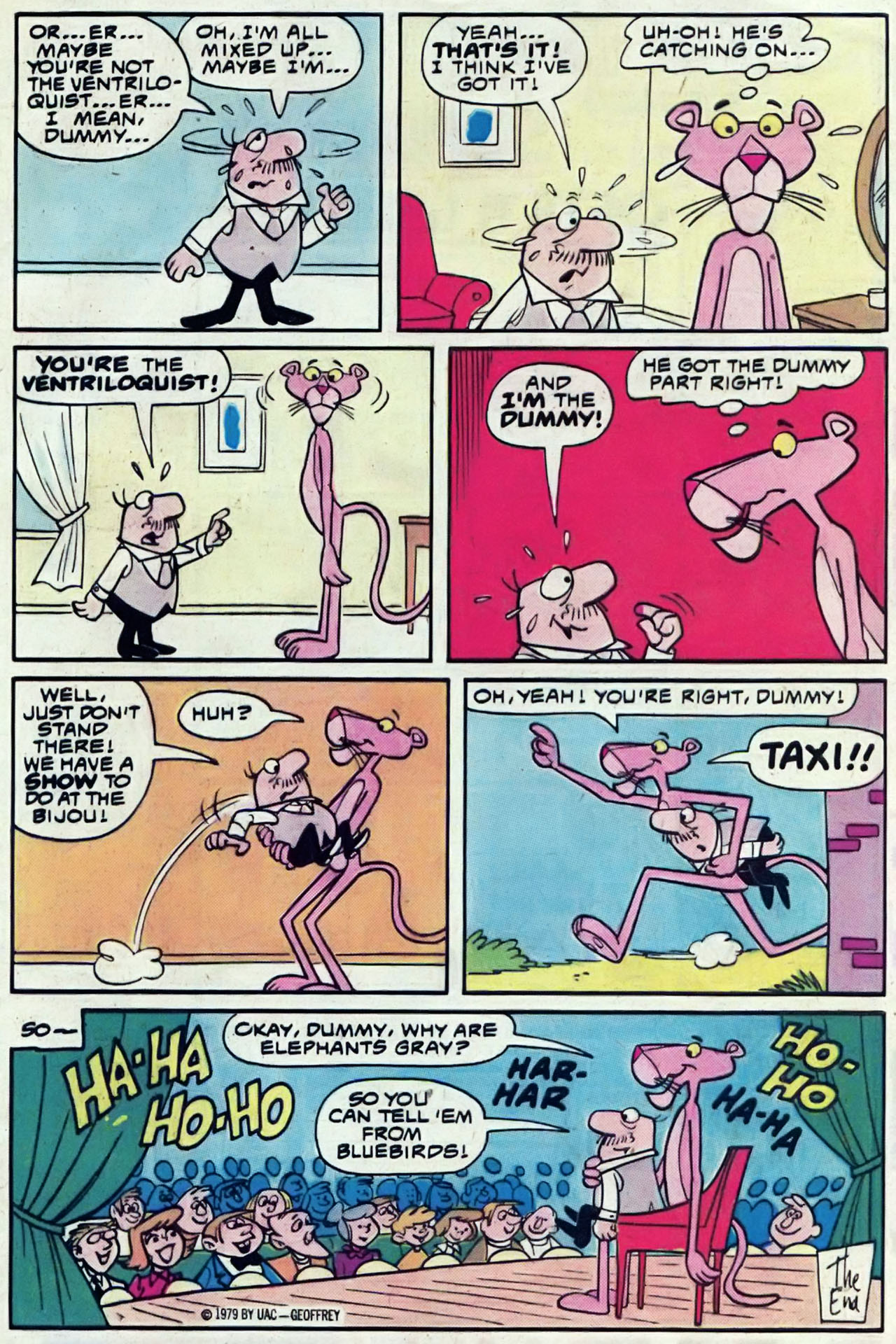 Read online The Pink Panther (1971) comic -  Issue #71 - 33