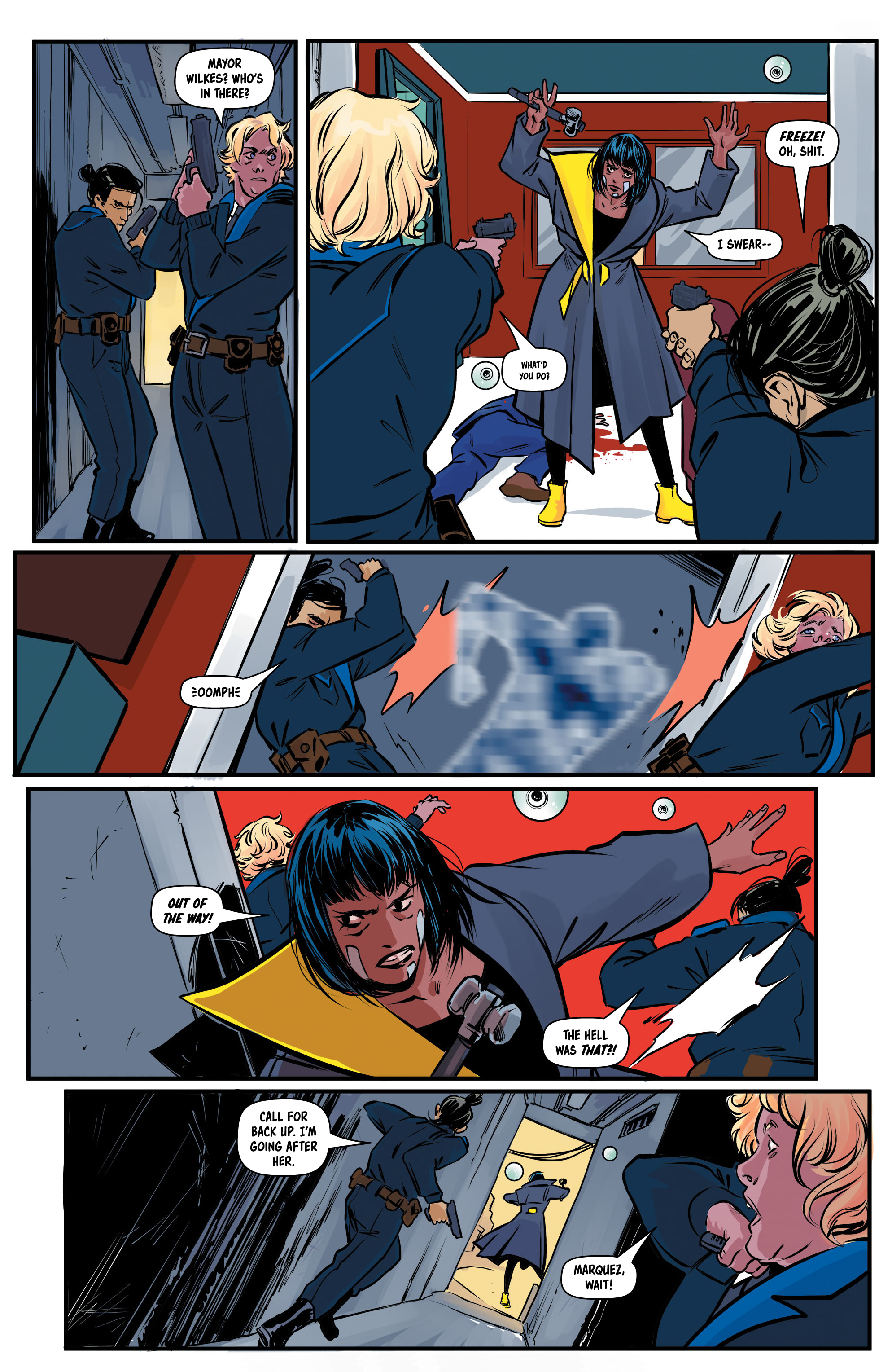 Read online Bylines in Blood comic -  Issue #3 - 19