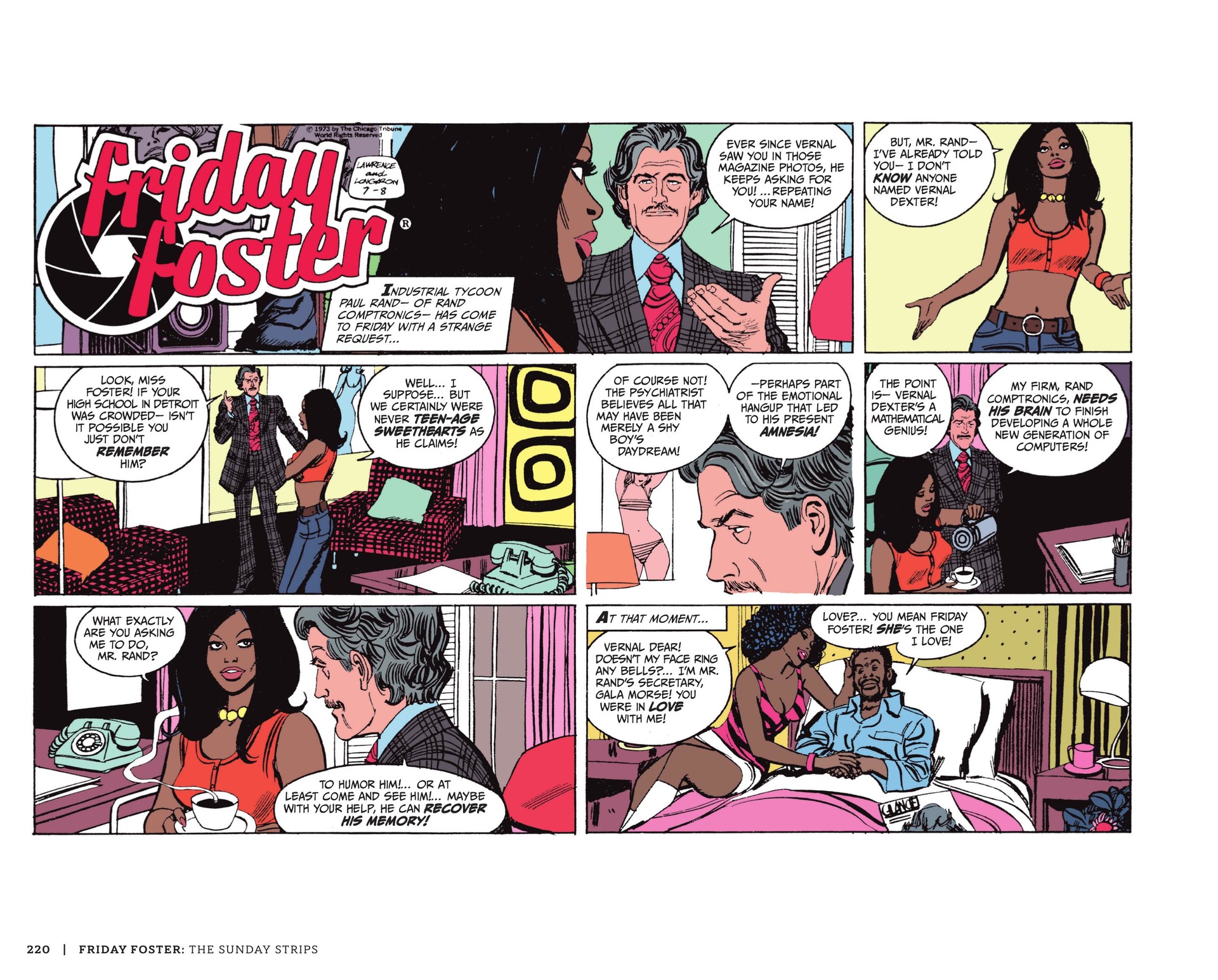 Read online Friday Foster: The Sunday Strips comic -  Issue # TPB (Part 3) - 21