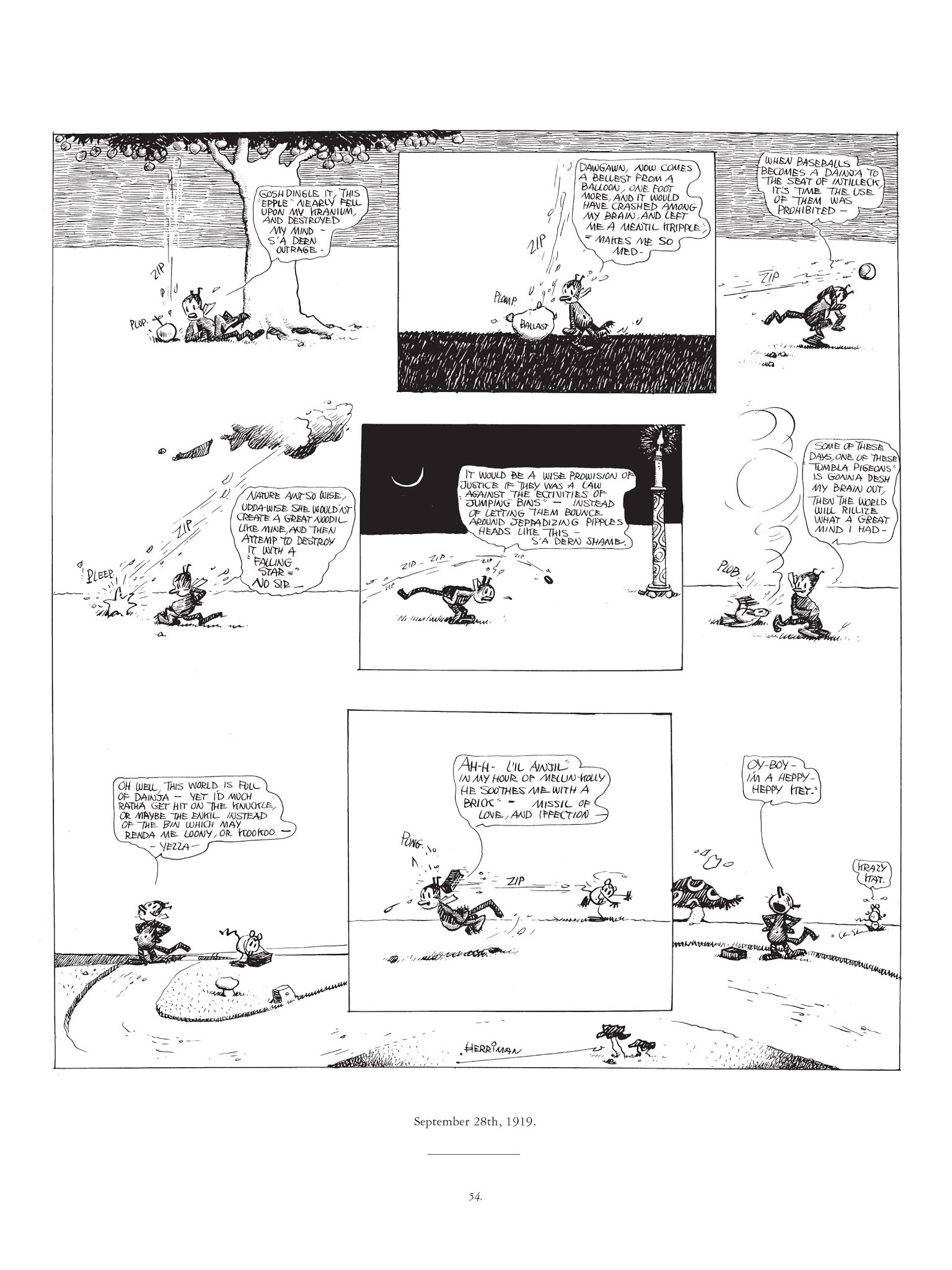 Read online Krazy & Ignatz comic -  Issue # TPB 2 - 54