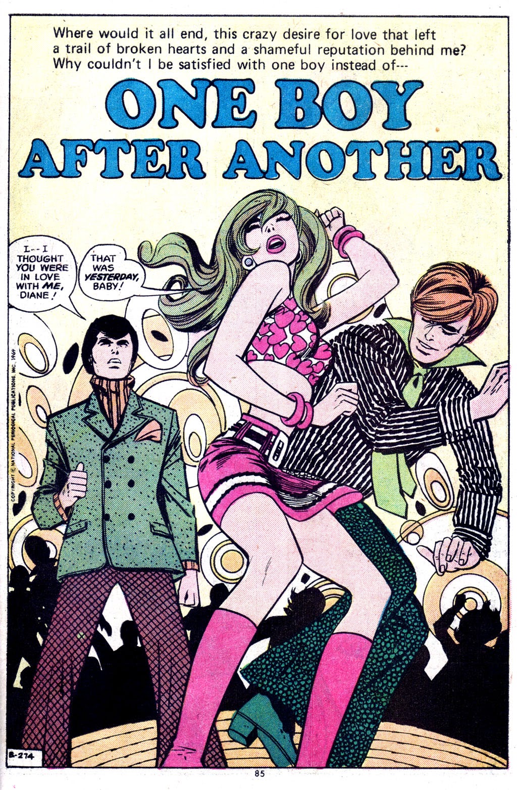 Read online Young Love (1963) comic -  Issue #112 - 85