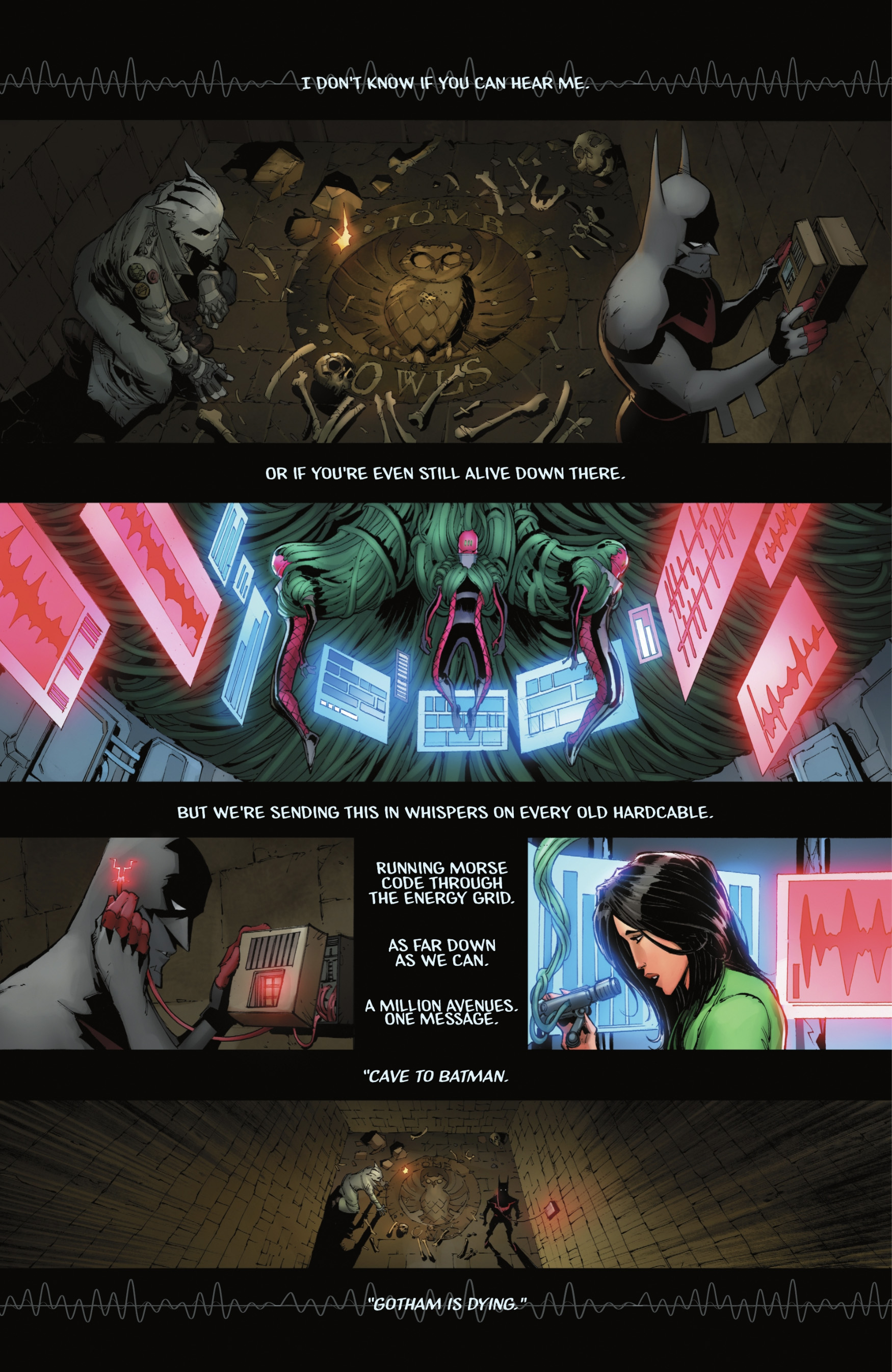 Read online Batman Beyond: Neo-Gothic comic -  Issue #3 - 3